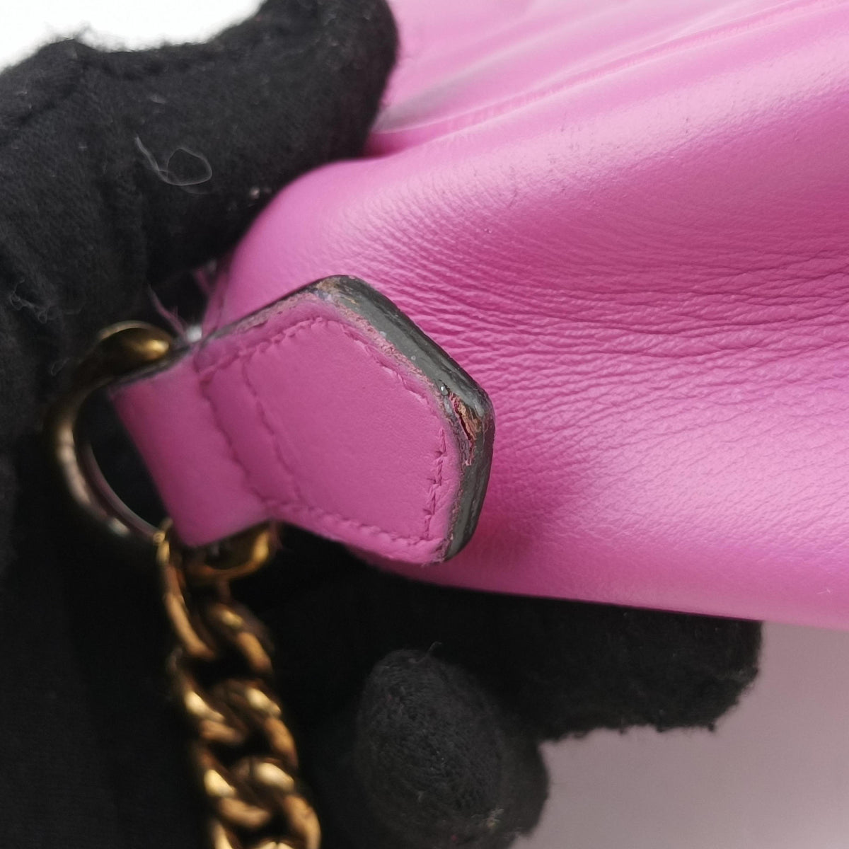 Vintage Gucci GG Marmont Pink Leather 448065 shoulderbag | stylenewstar