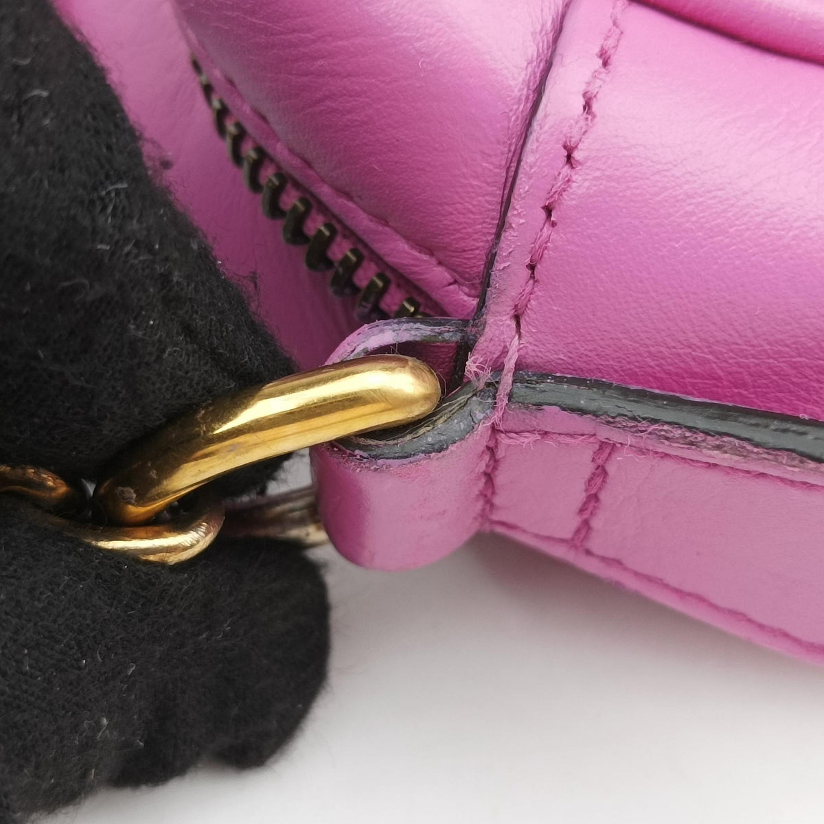 Vintage Gucci GG Marmont Pink Leather 448065 shoulderbag | stylenewstar