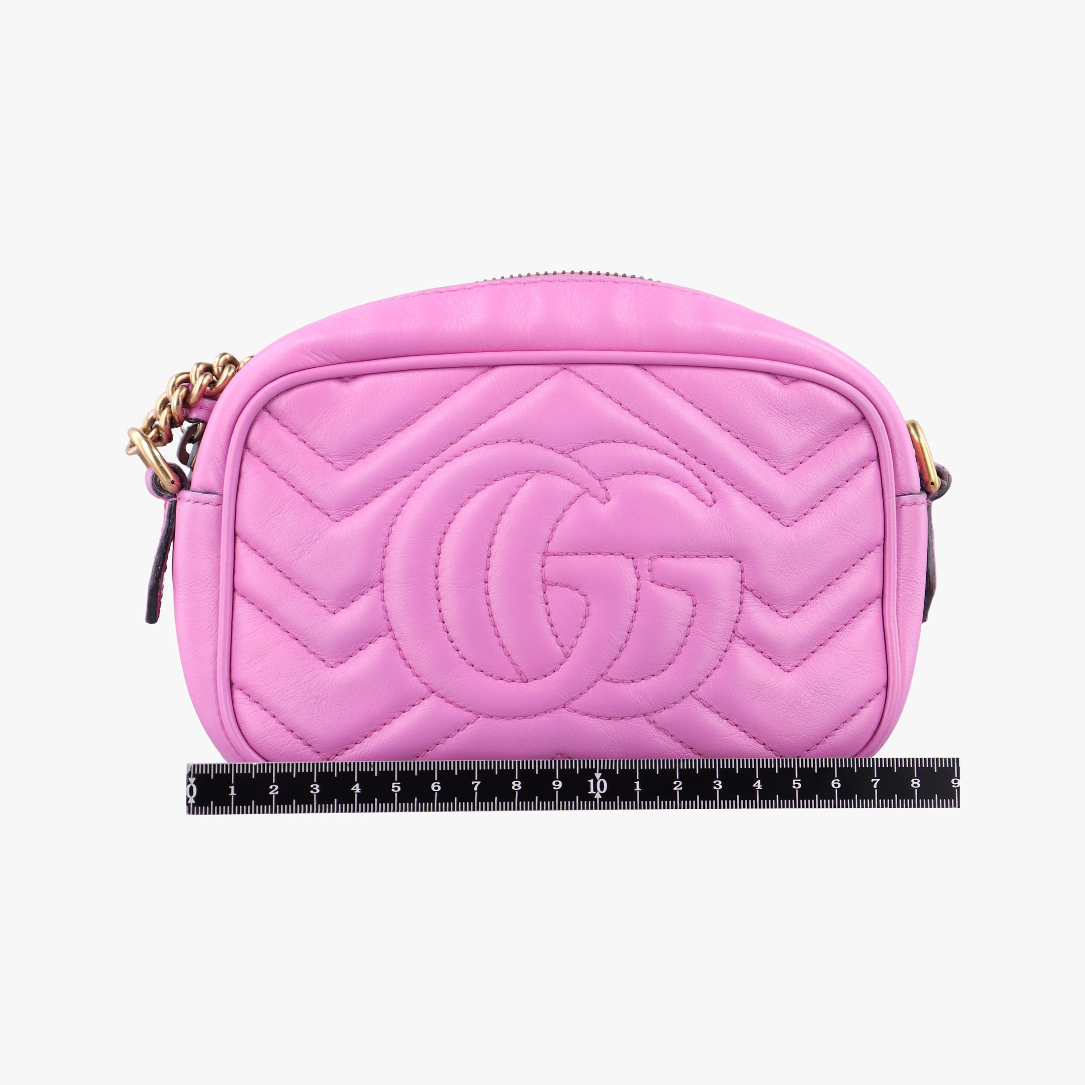 Vintage Gucci GG Marmont Pink Leather 448065 shoulderbag | stylenewstar