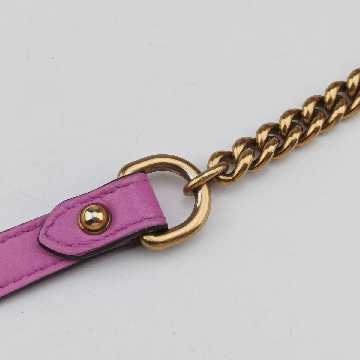Vintage Gucci GG Marmont Pink Leather 448065 shoulderbag | stylenewstar