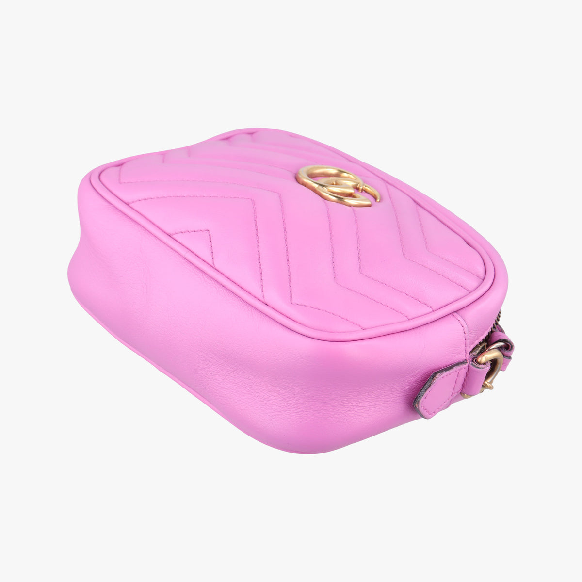 Vintage Gucci GG Marmont Pink Leather 448065 shoulderbag | stylenewstar