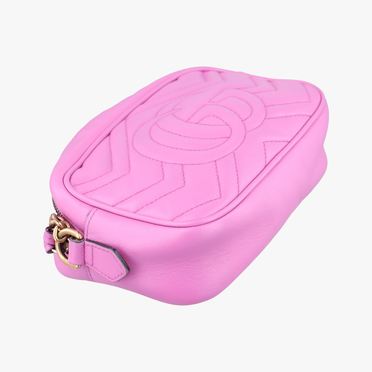Vintage Gucci GG Marmont Pink Leather 448065 shoulderbag | stylenewstar