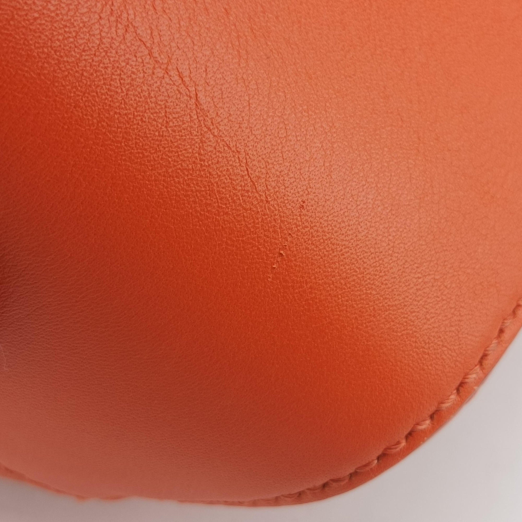 Pre-owned Gucci Microguccissima Orange Leather 510289 shoulderbag | stylenewstar