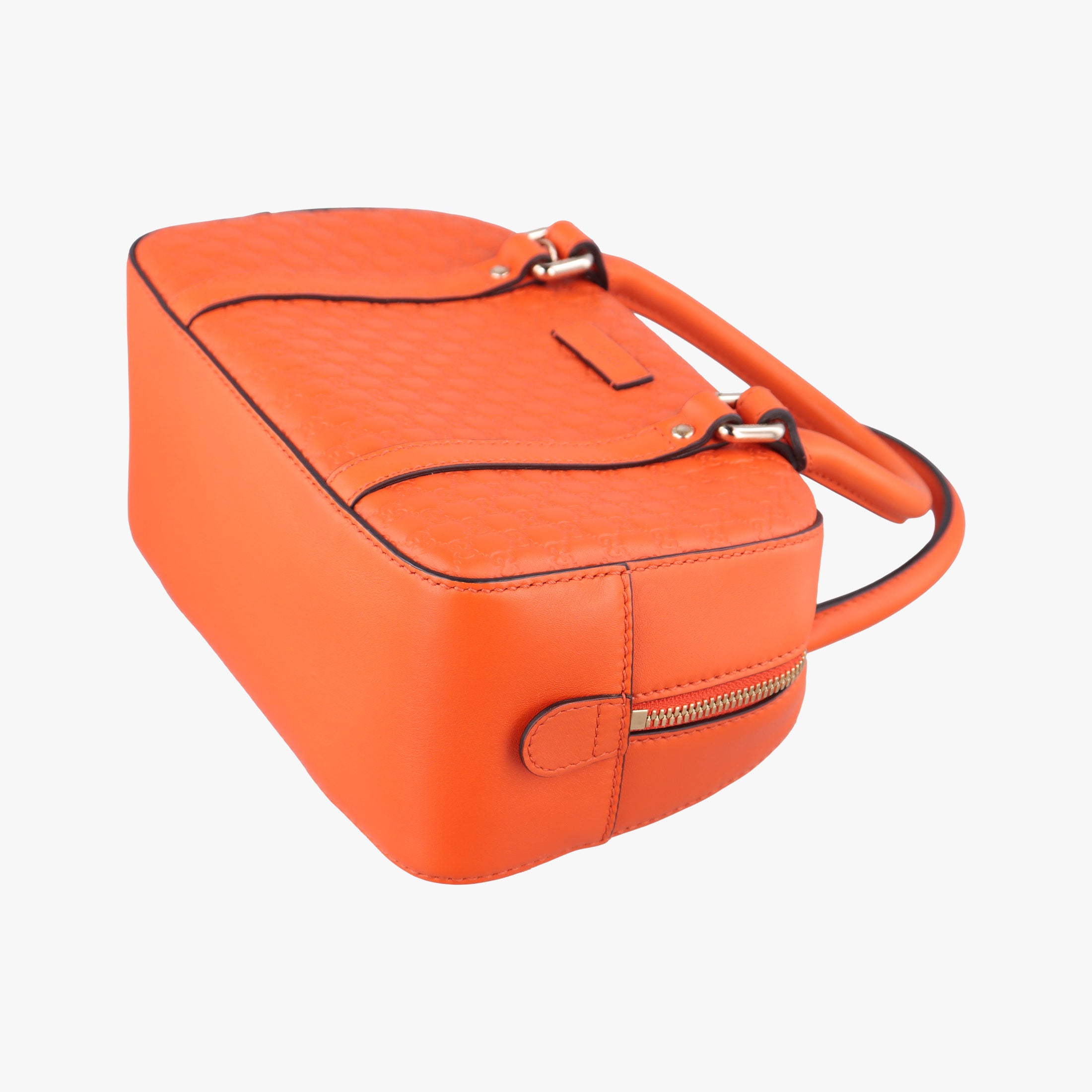 Pre-owned Gucci Microguccissima Orange Leather 510289 shoulderbag | stylenewstar