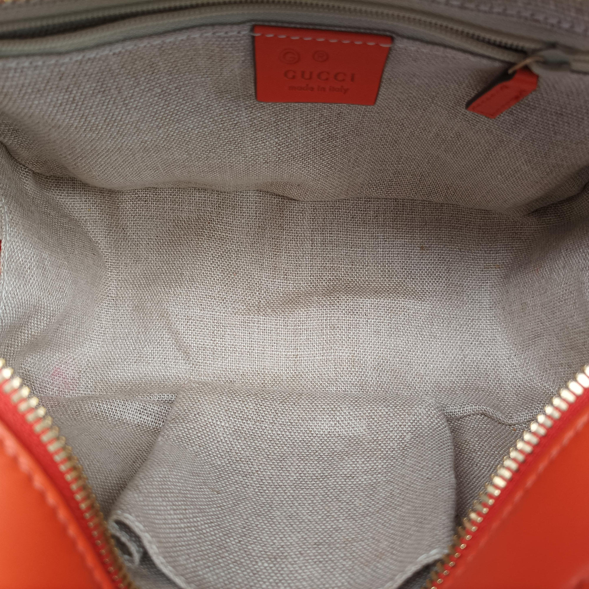 Pre-owned Gucci Microguccissima Orange Leather 510289 shoulderbag | stylenewstar