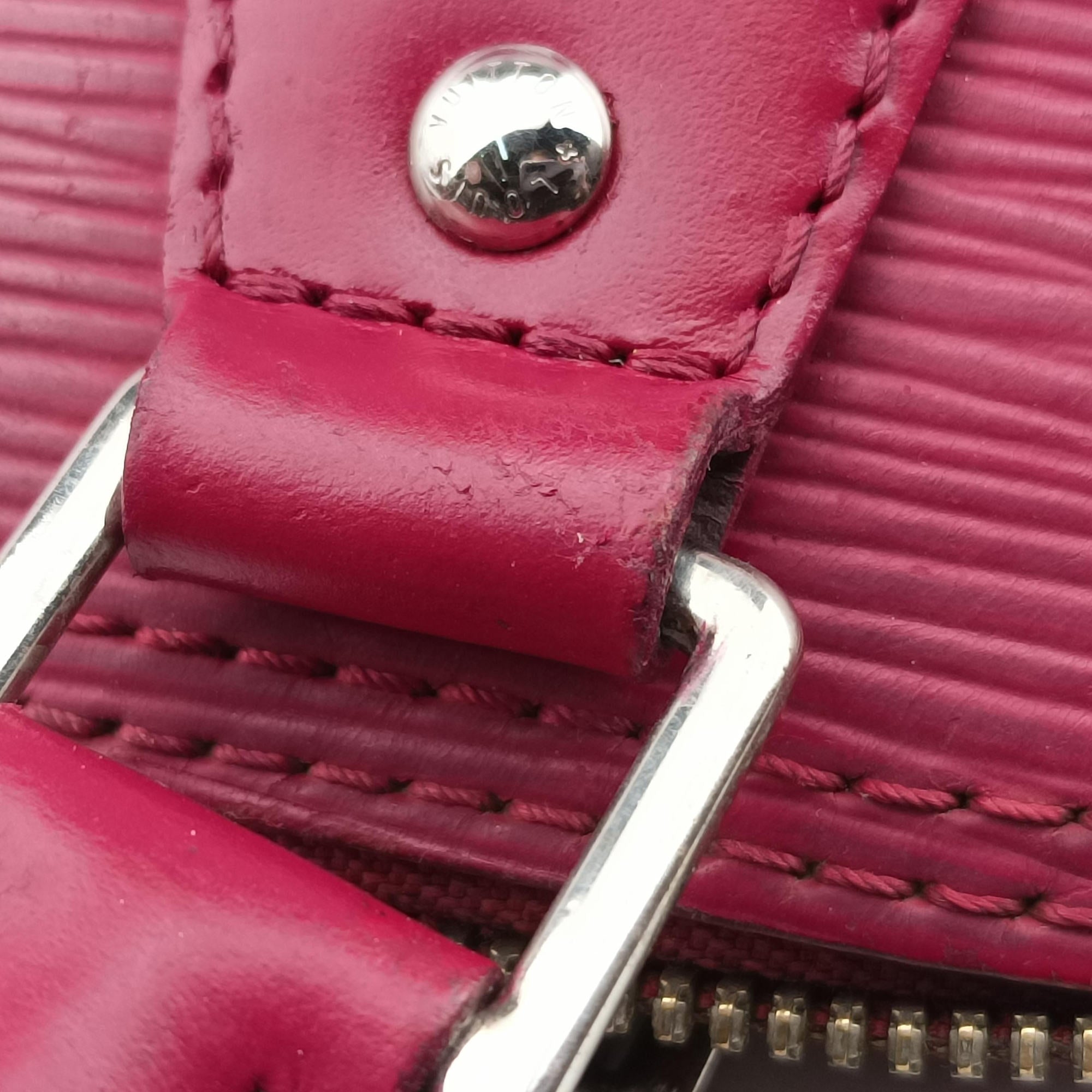 Secondhand Louis Vuitton Alma PM FUCHSIA Epi M40490 handbag | stylenewstar