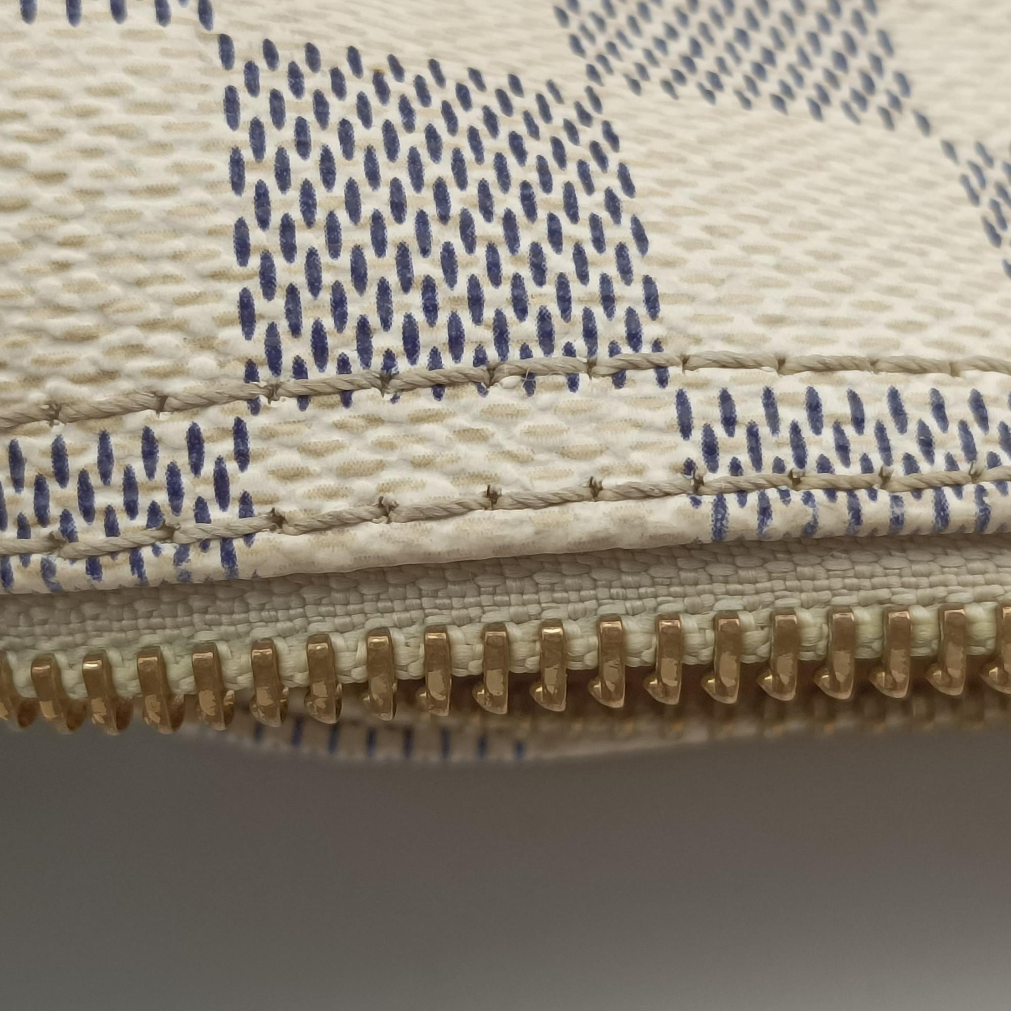 Secondhand Louis Vuitton Speedy 35 Azur Damier Canvas N41535 handbag | stylenewstar
