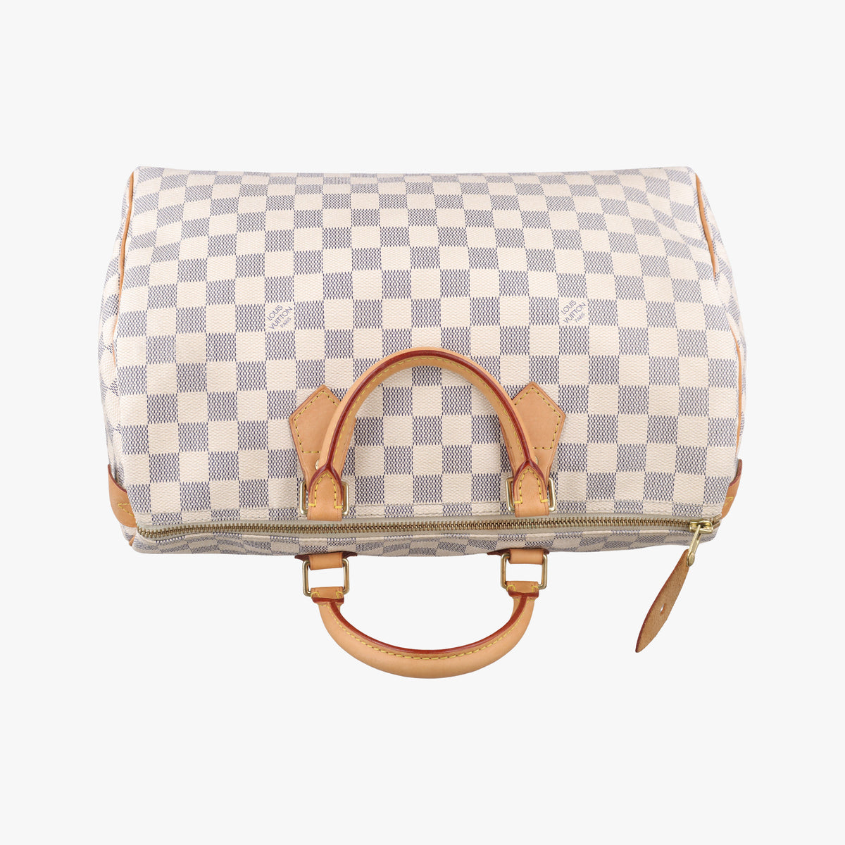 Secondhand Louis Vuitton Speedy 35 Azur Damier Canvas N41535 handbag | stylenewstar