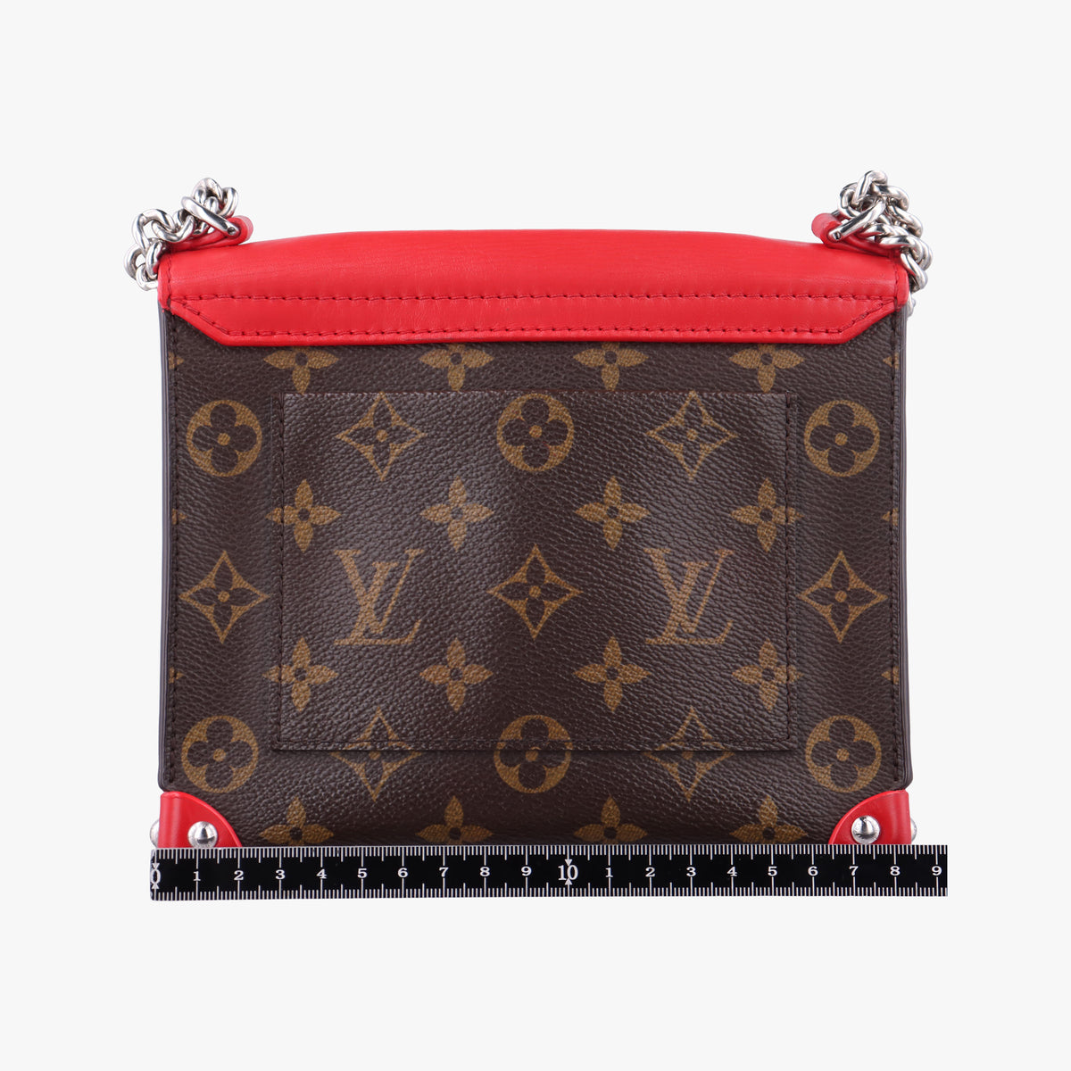 Pre-owned Louis Vuitton TRIBAL MASK Brown Monogram canvas×leather M50129 shoulderbag | stylenewstar