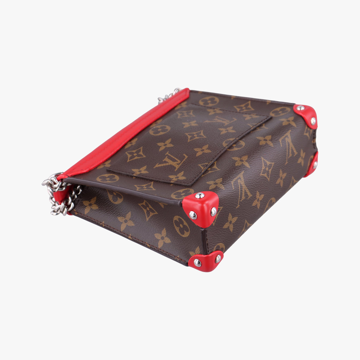 Secondhand Louis Vuitton TRIBAL MASK Brown Monogram canvas×leather M50129 shoulderbag | stylenewstar