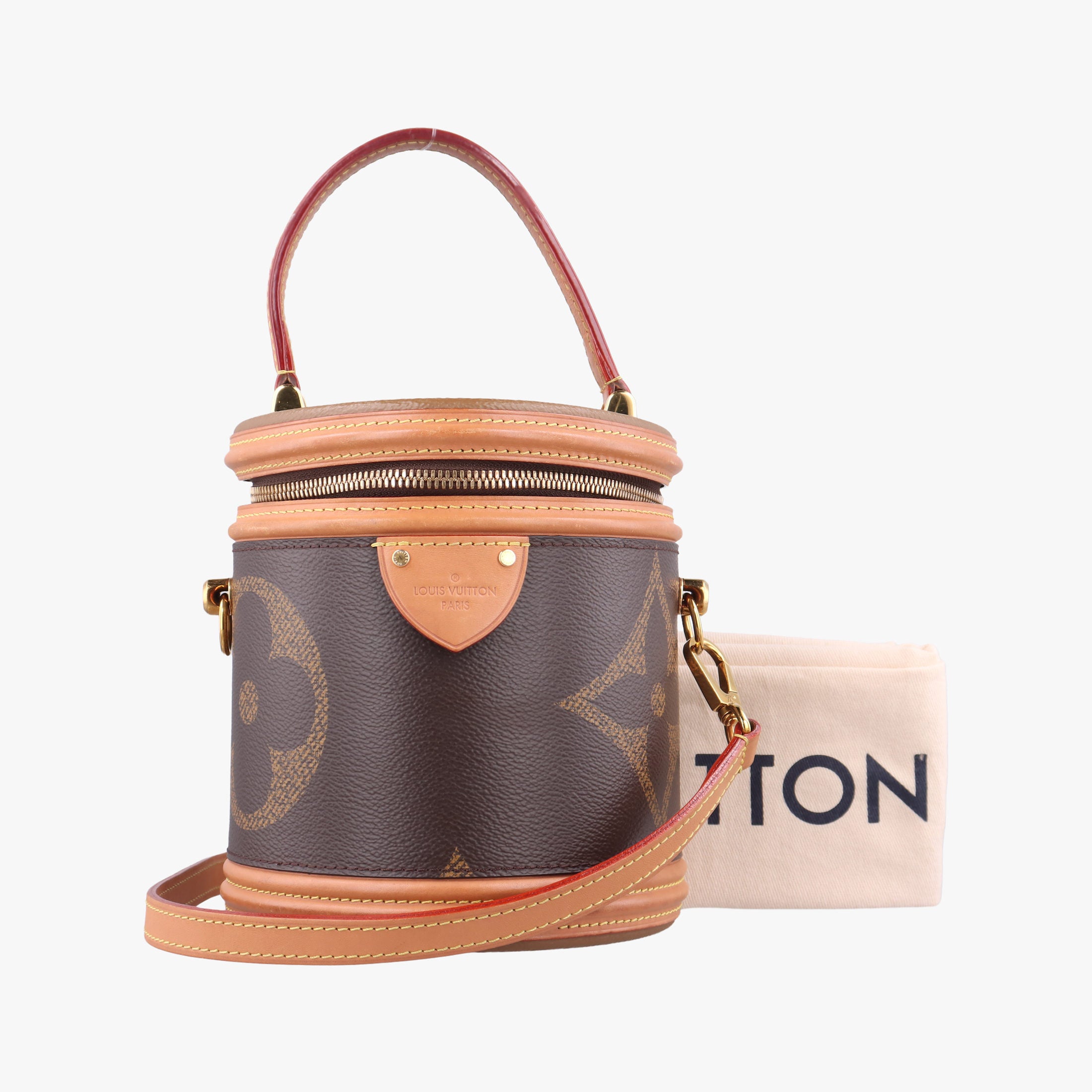 Vintage Louis Vuitton Cannes Brown Monogram Reverse Giant M44603 shoulderbag | stylenewstar