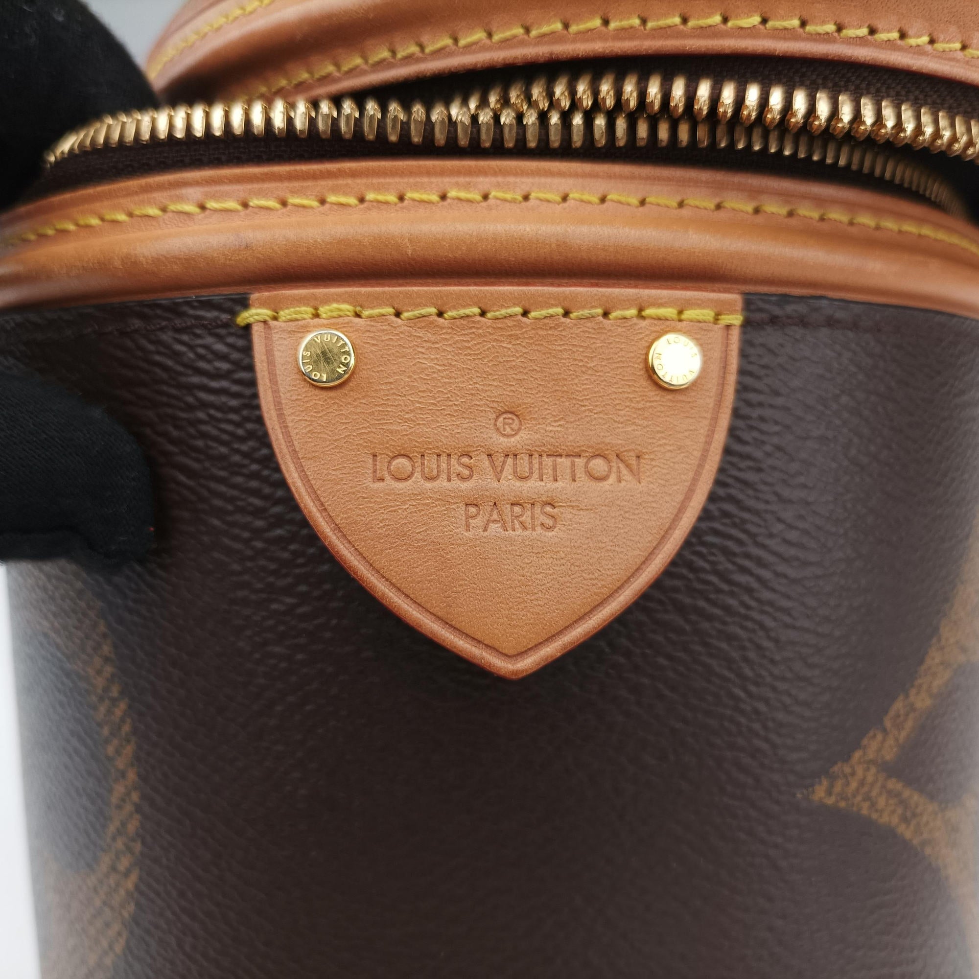 Vintage Louis Vuitton Cannes Brown Monogram Reverse Giant M44603 shoulderbag | stylenewstar
