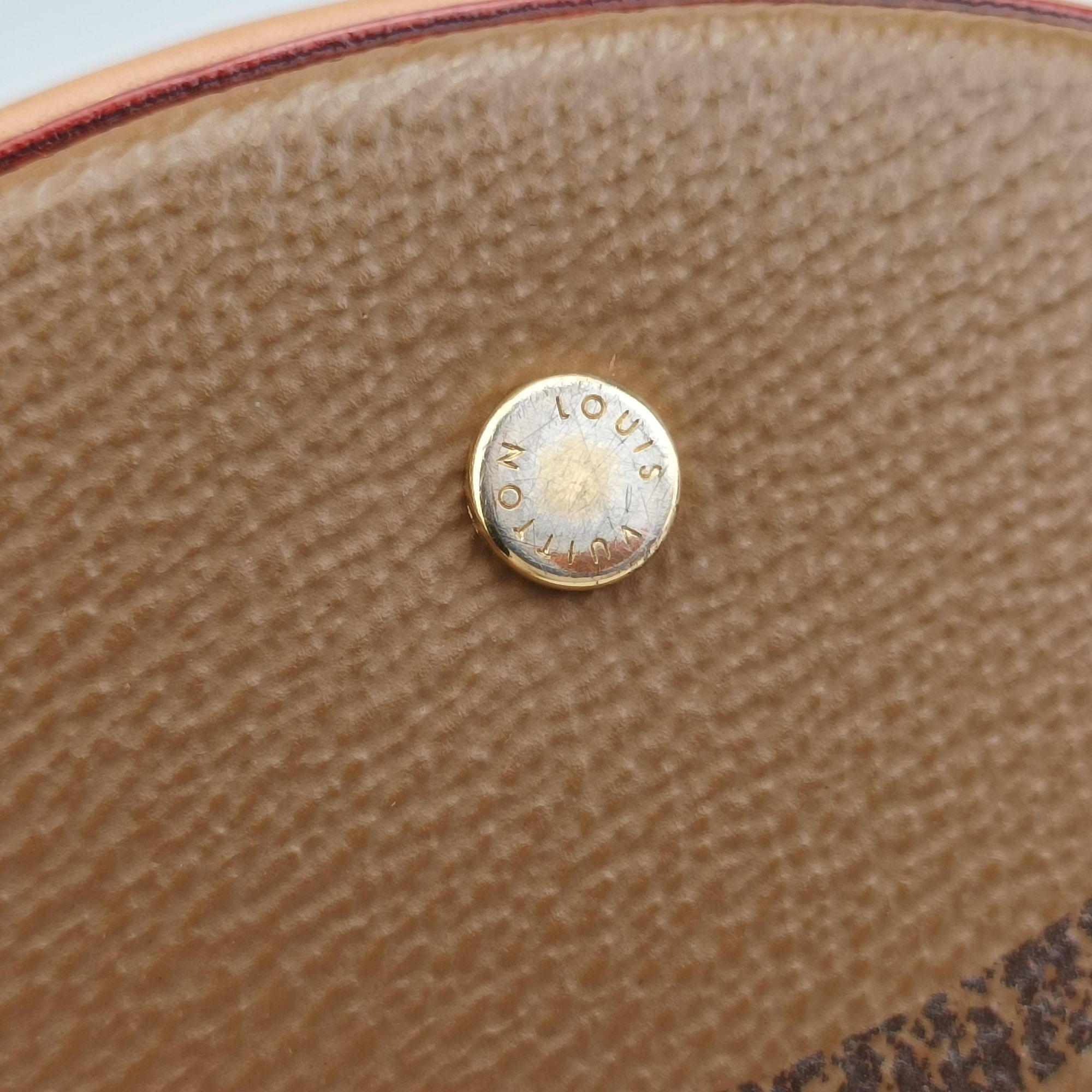 Vintage Louis Vuitton Cannes Brown Monogram Reverse Giant M44603 shoulderbag | stylenewstar