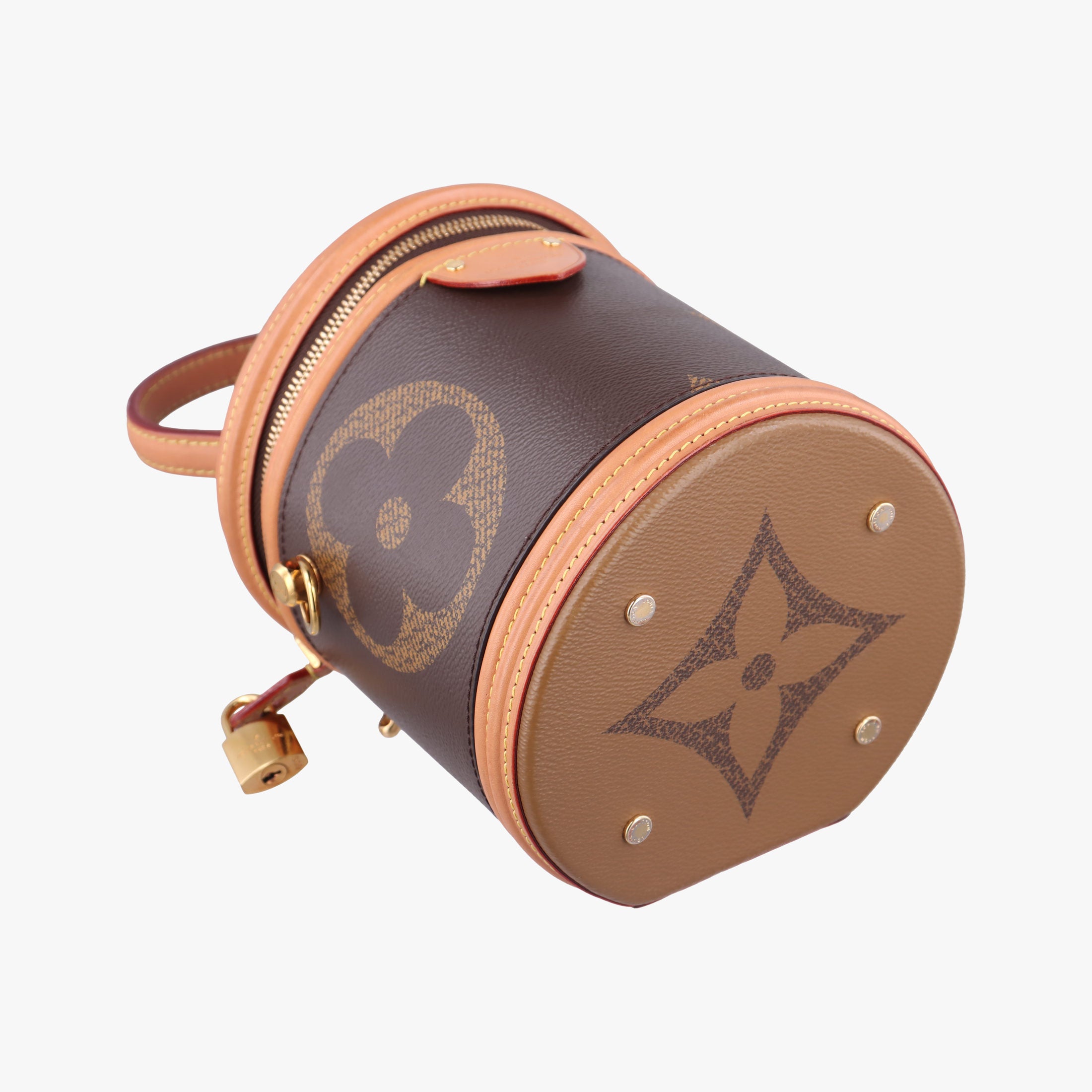 Vintage Louis Vuitton Cannes Brown Monogram Reverse Giant M44603 shoulderbag | stylenewstar