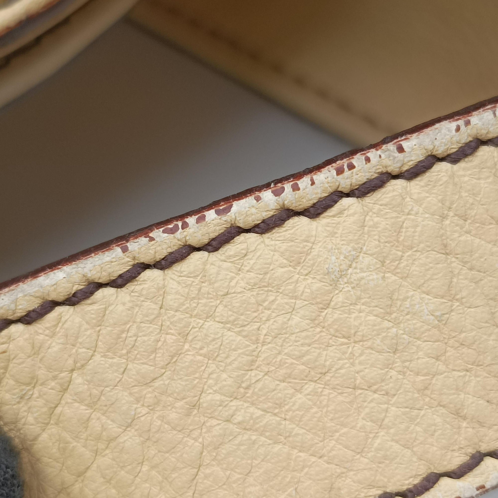 Pre-owned Fendi Toile de Cuir Yellow Leather 8BR579 handbag | stylenewstar