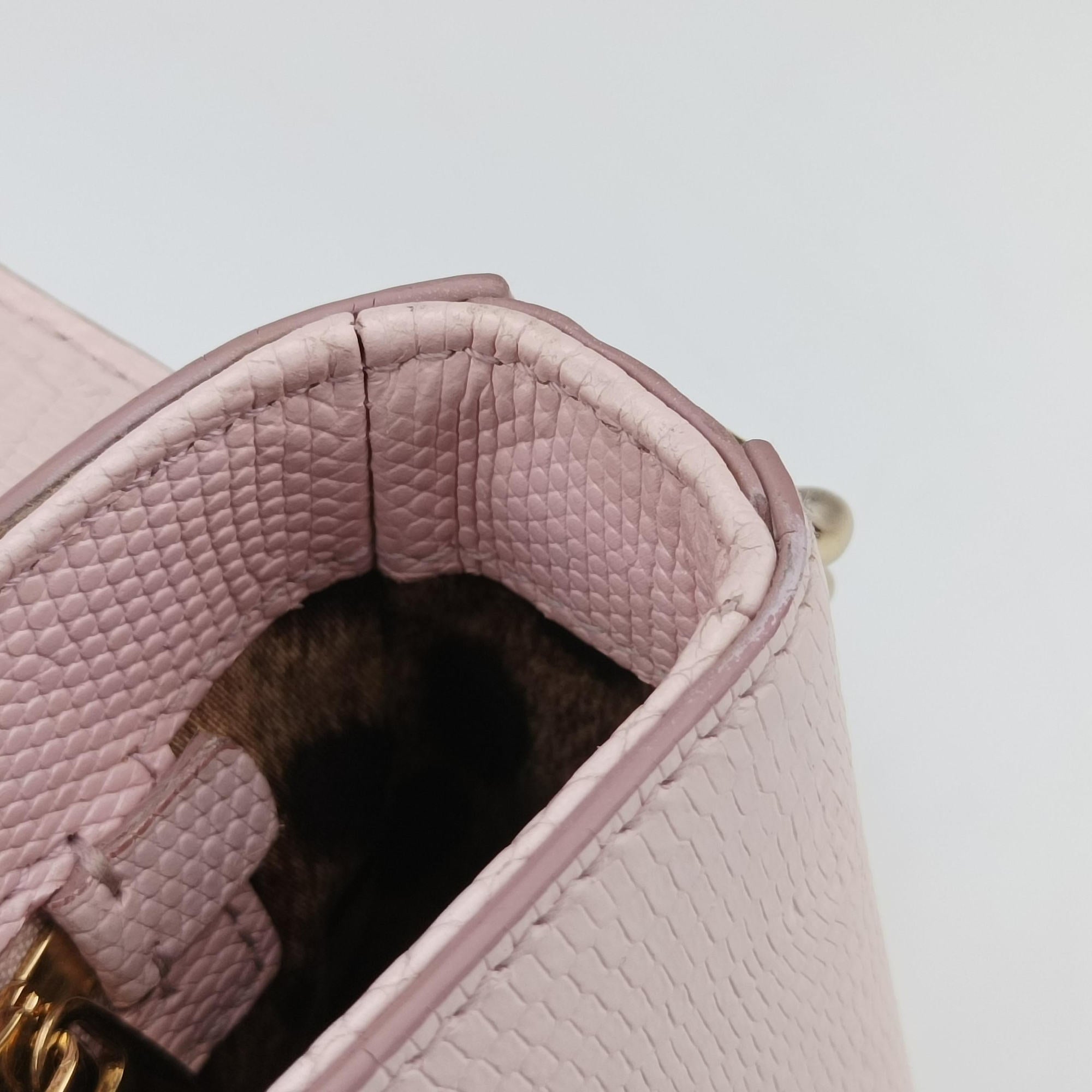 Pre-owned Dolce & Gabbana DG millennials Pink Leather  shoulderbag | stylenewstar