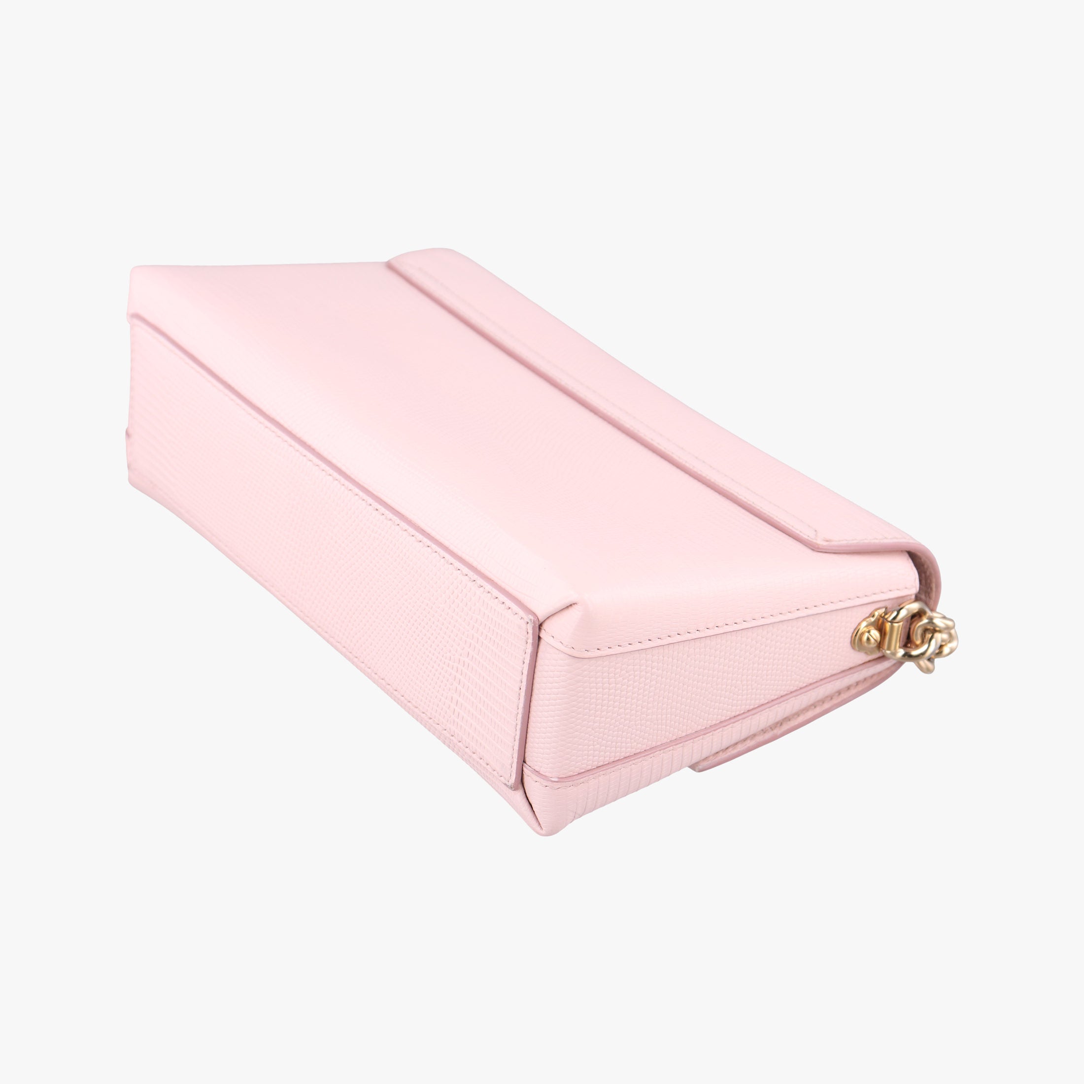 Pre-owned Dolce & Gabbana DG millennials Pink Leather  shoulderbag | stylenewstar