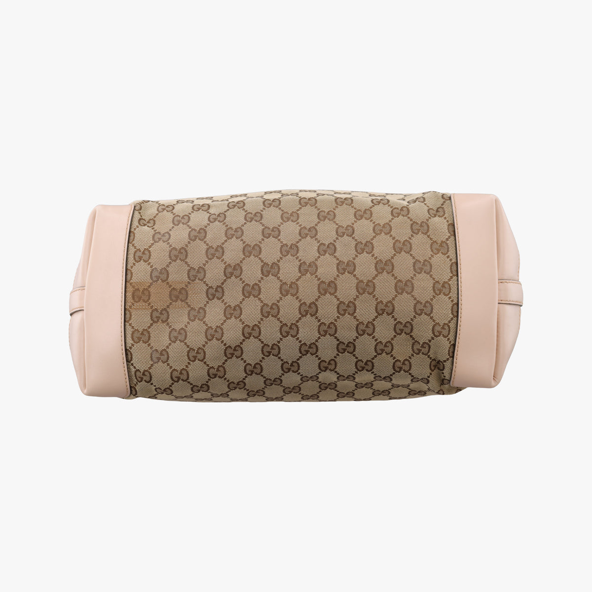 Pre-owned Gucci GG Craft khaki×Multicolour canvas×leather 247209 shoulderbag | stylenewstar