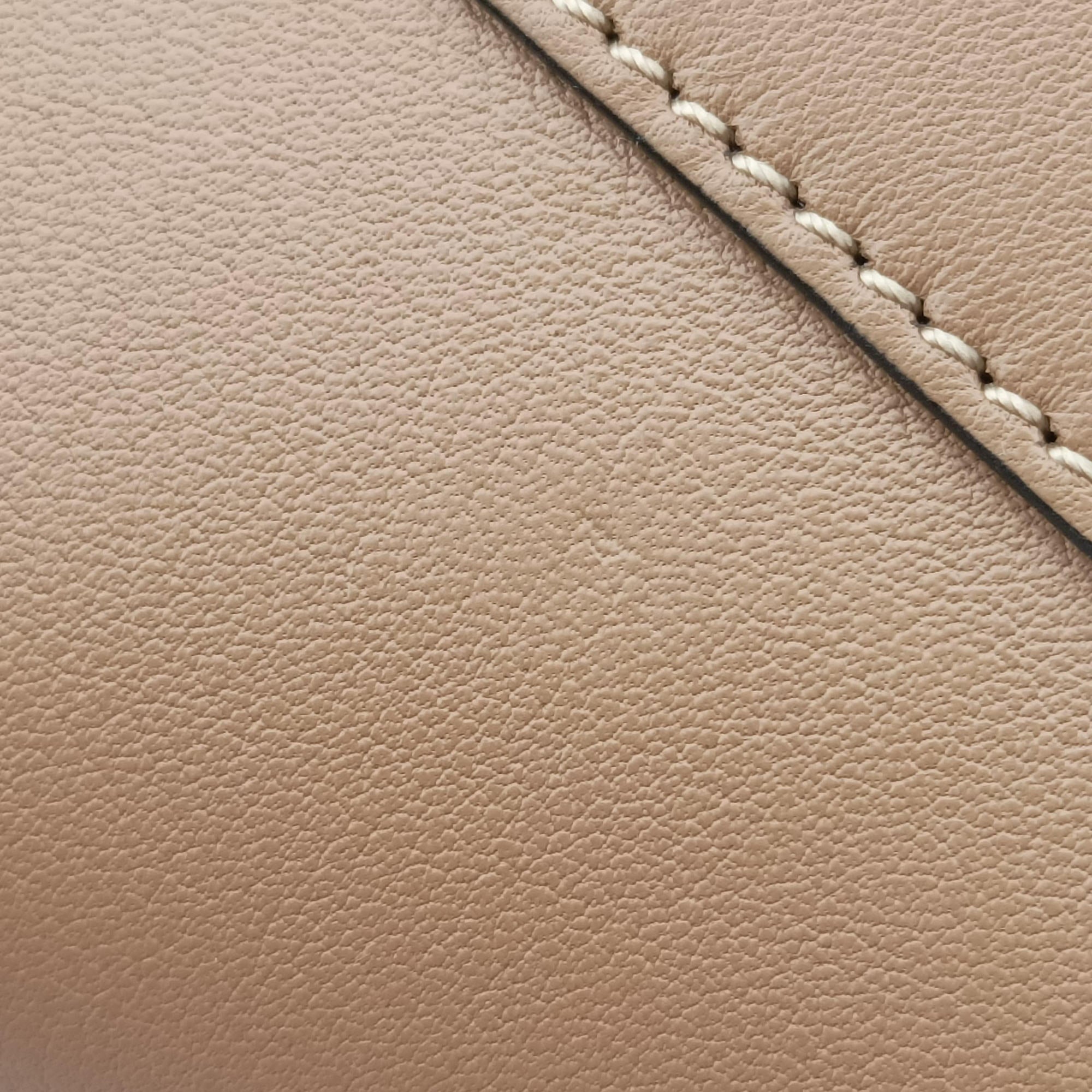 Vintage Loewe Hammock Gray × Beige × Brown Leather  shoulderbag | stylenewstar