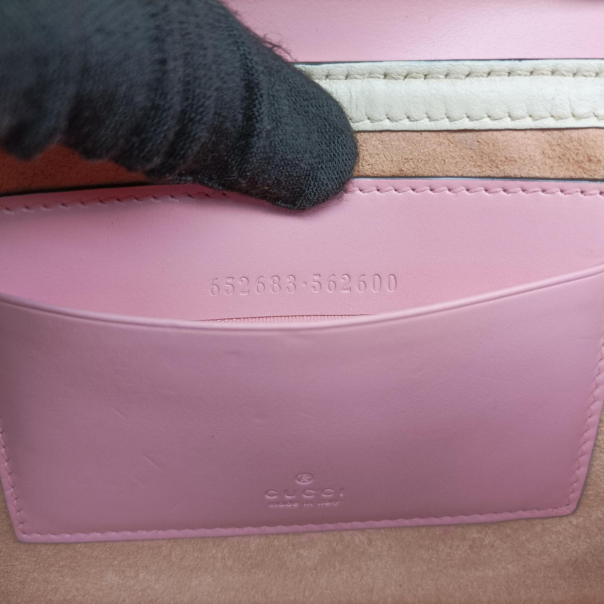 Vintage Gucci Padlock beige×Multicolour PVC coated canvas×Leather 652683 shoulderbag | stylenewstar