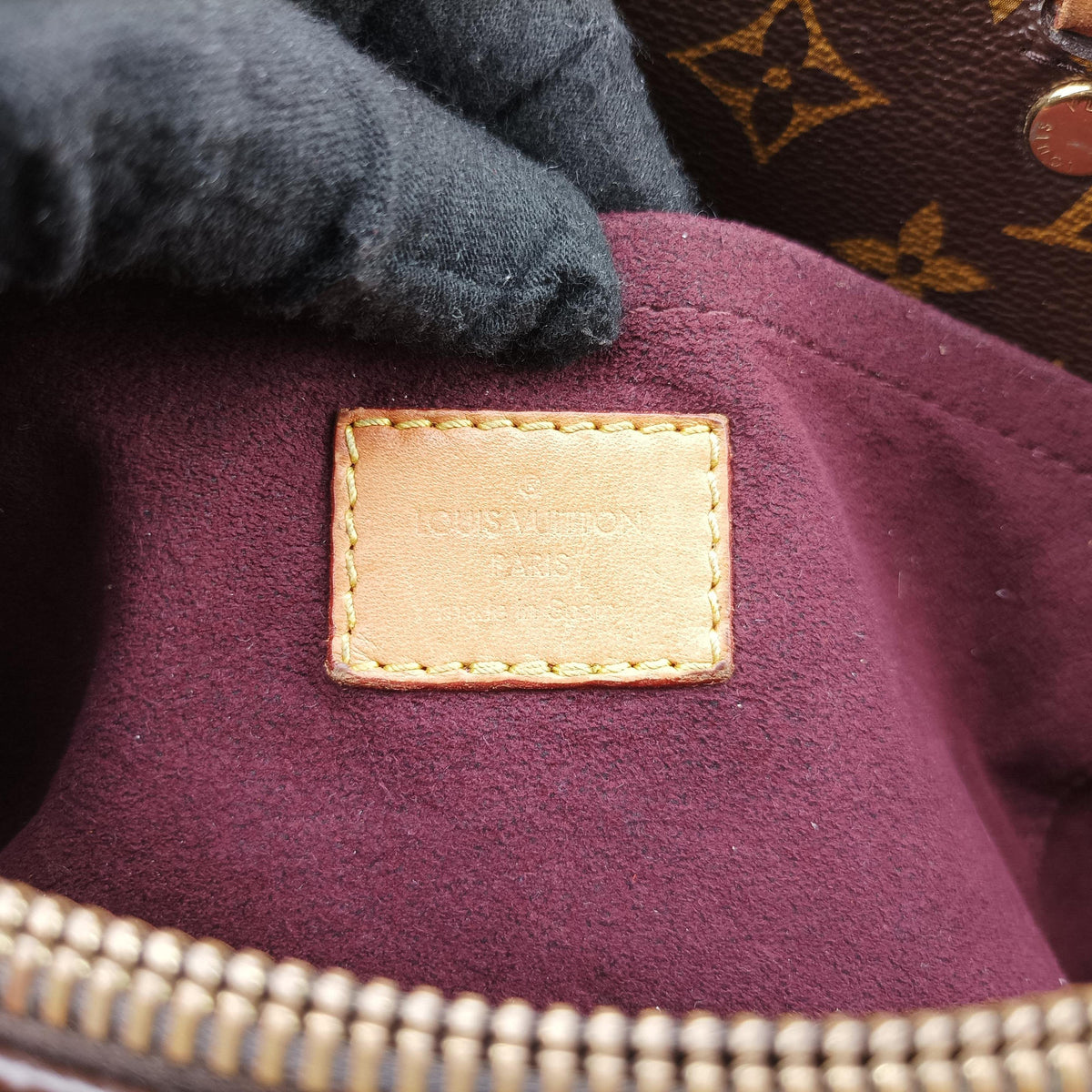 Pre-owned Louis Vuitton MONTAIGNE MM Brown Monogram Canvas M41056 shoulderbag | stylenewstar