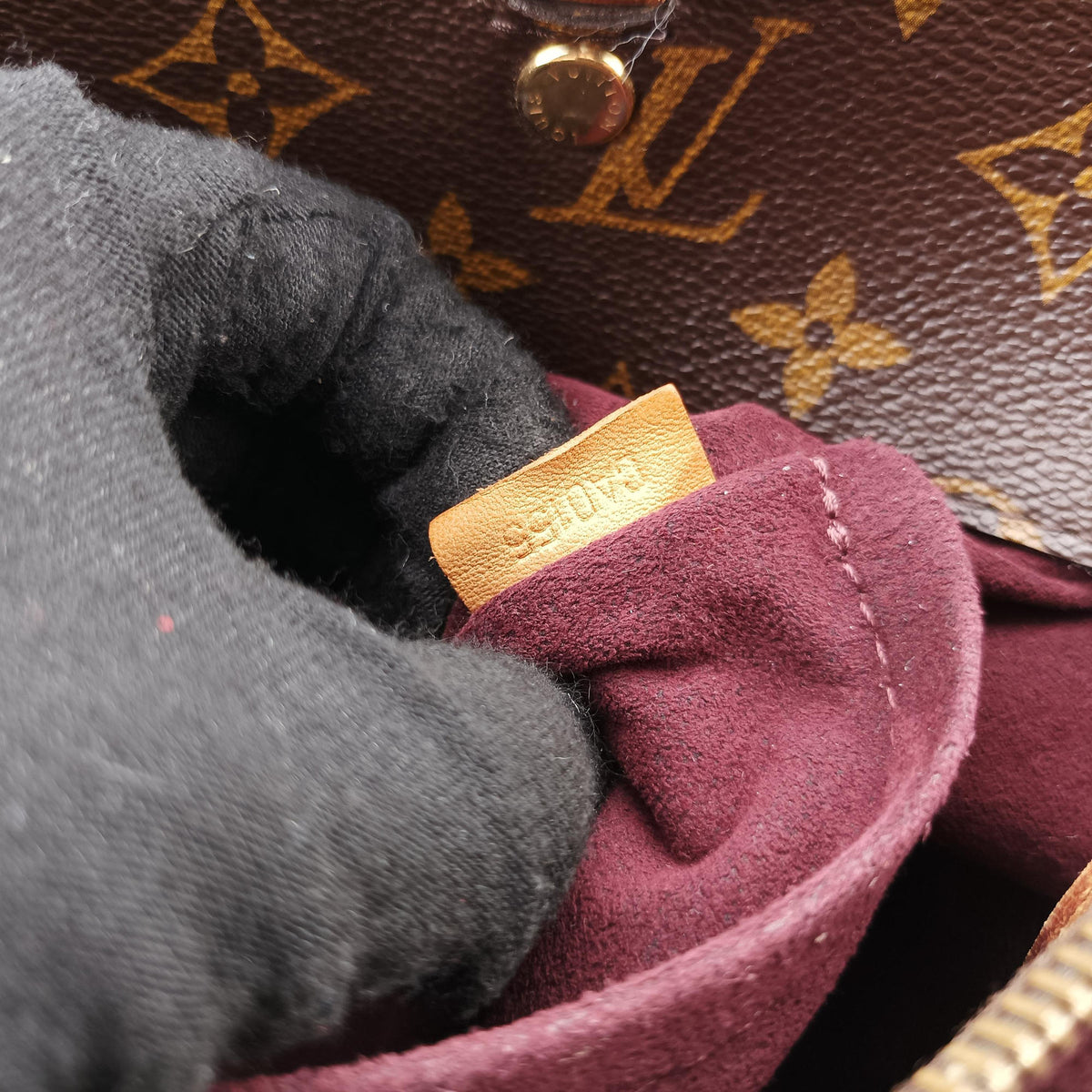 Pre-owned Louis Vuitton MONTAIGNE MM Brown Monogram Canvas M41056 shoulderbag | stylenewstar