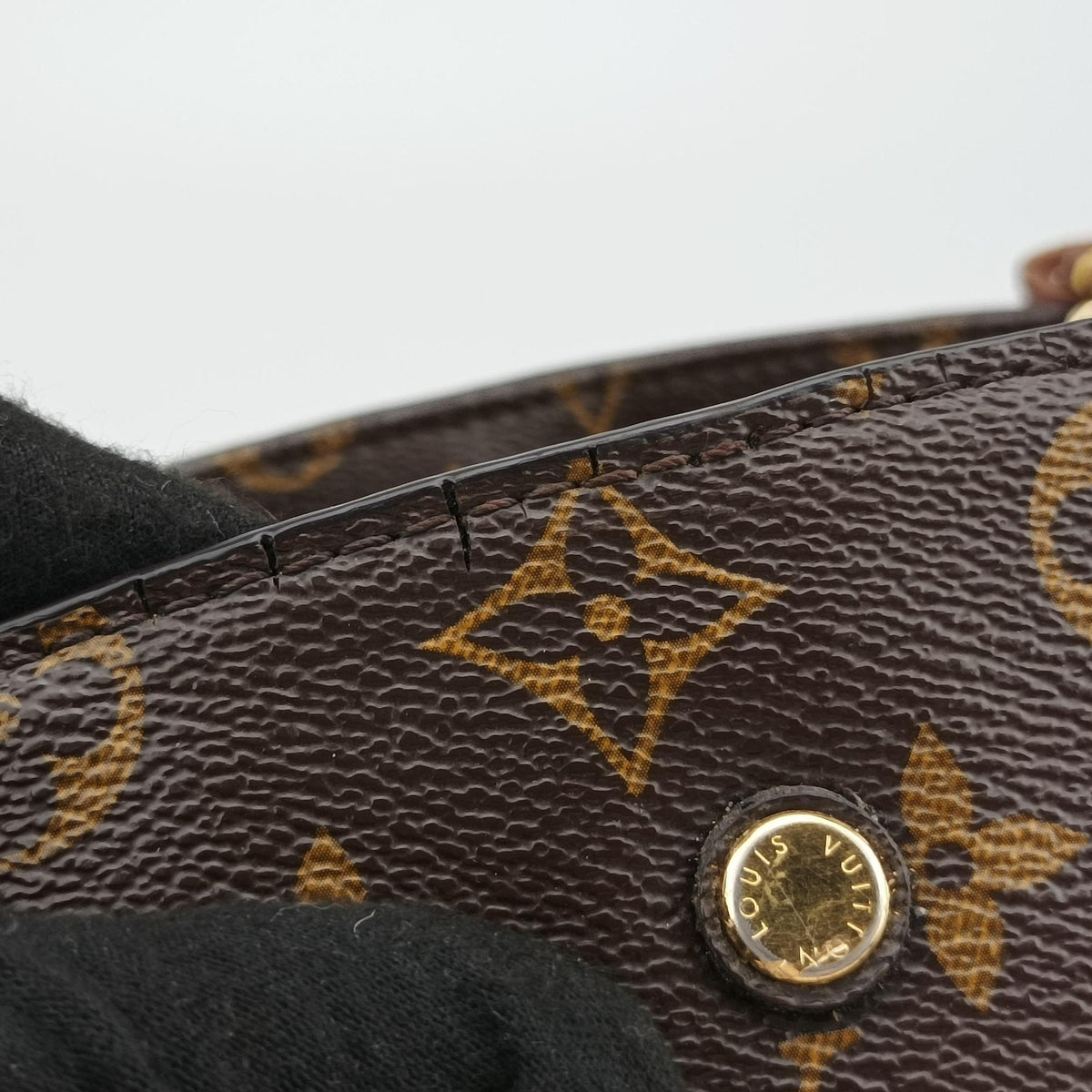 Pre-owned Louis Vuitton MONTAIGNE MM Brown Monogram Canvas M41056 shoulderbag | stylenewstar