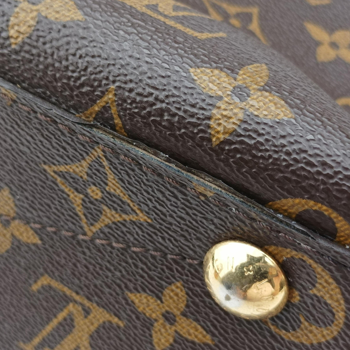 Pre-owned Louis Vuitton MONTAIGNE MM Brown Monogram Canvas M41056 shoulderbag | stylenewstar
