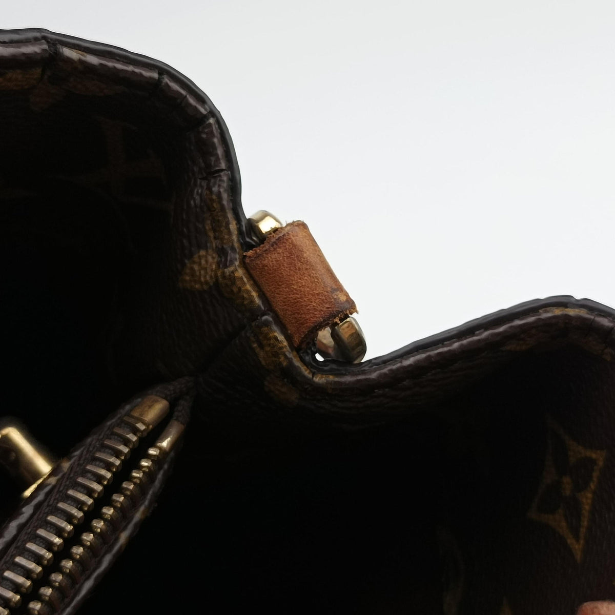 Pre-owned Louis Vuitton MONTAIGNE MM Brown Monogram Canvas M41056 shoulderbag | stylenewstar