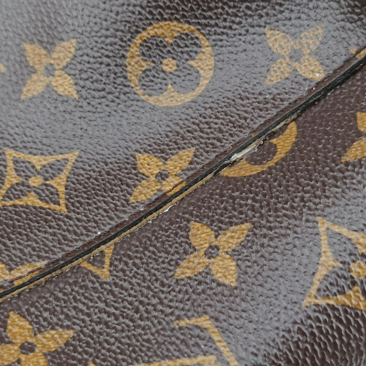 Pre-owned Louis Vuitton MONTAIGNE MM Brown Monogram Canvas M41056 shoulderbag | stylenewstar
