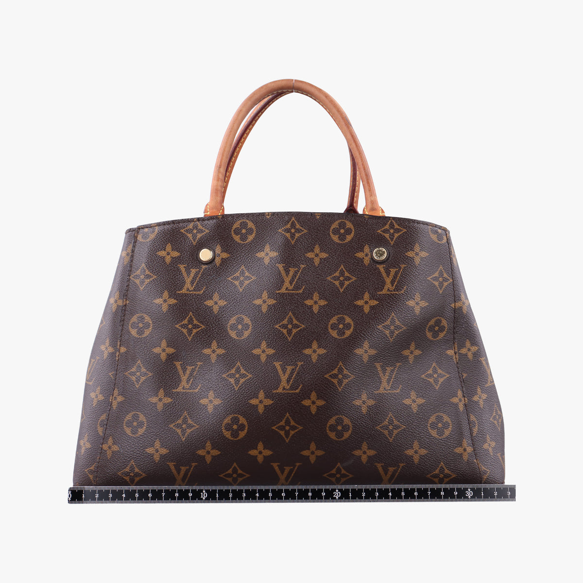 Pre-owned Louis Vuitton MONTAIGNE MM Brown Monogram Canvas M41056 shoulderbag | stylenewstar