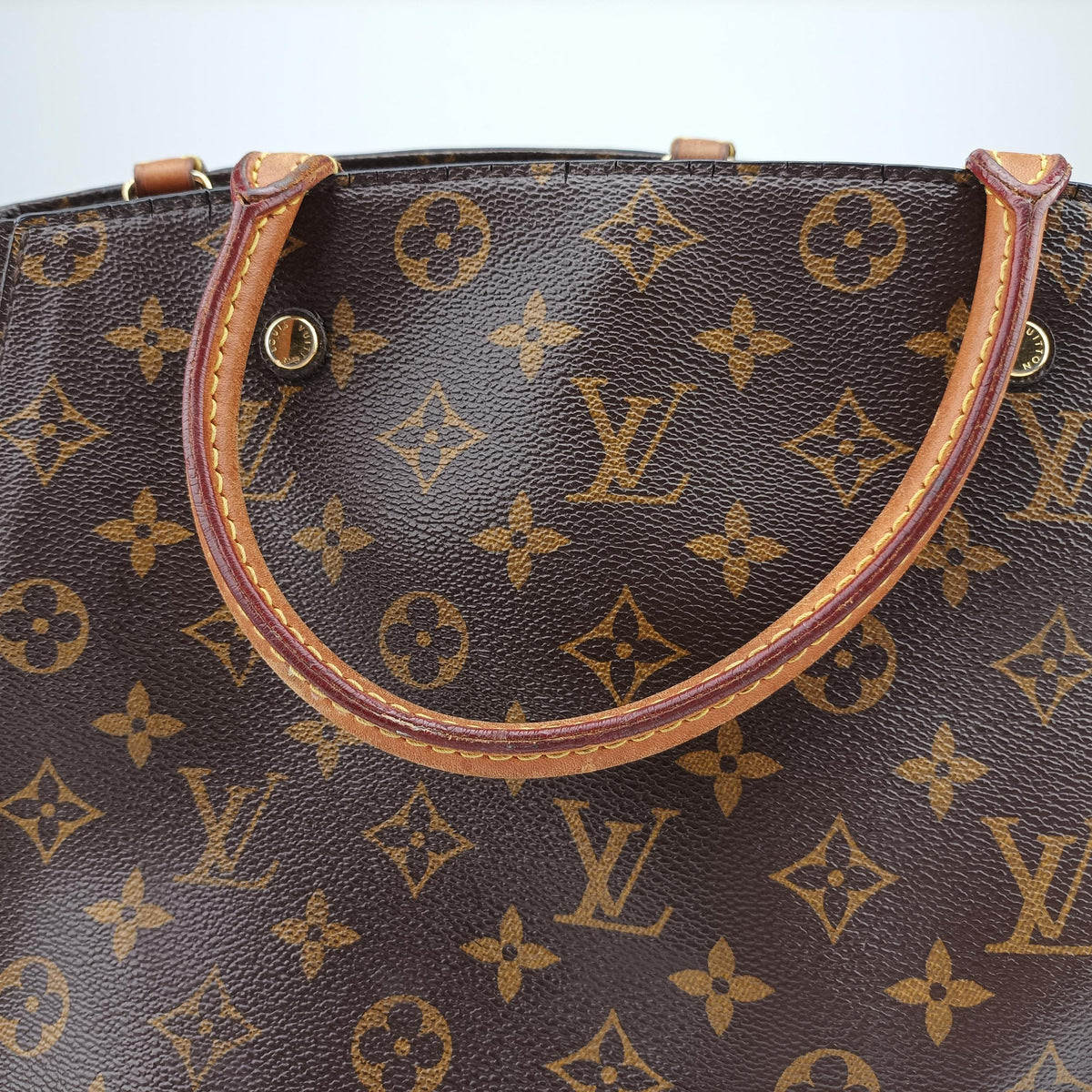 Pre-owned Louis Vuitton MONTAIGNE MM Brown Monogram Canvas M41056 shoulderbag | stylenewstar
