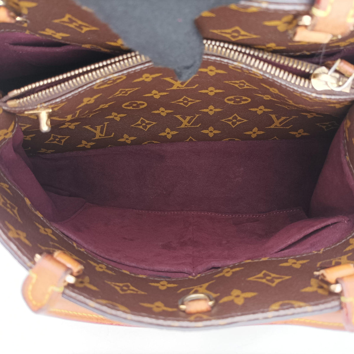 Pre-owned Louis Vuitton MONTAIGNE MM Brown Monogram Canvas M41056 shoulderbag | stylenewstar