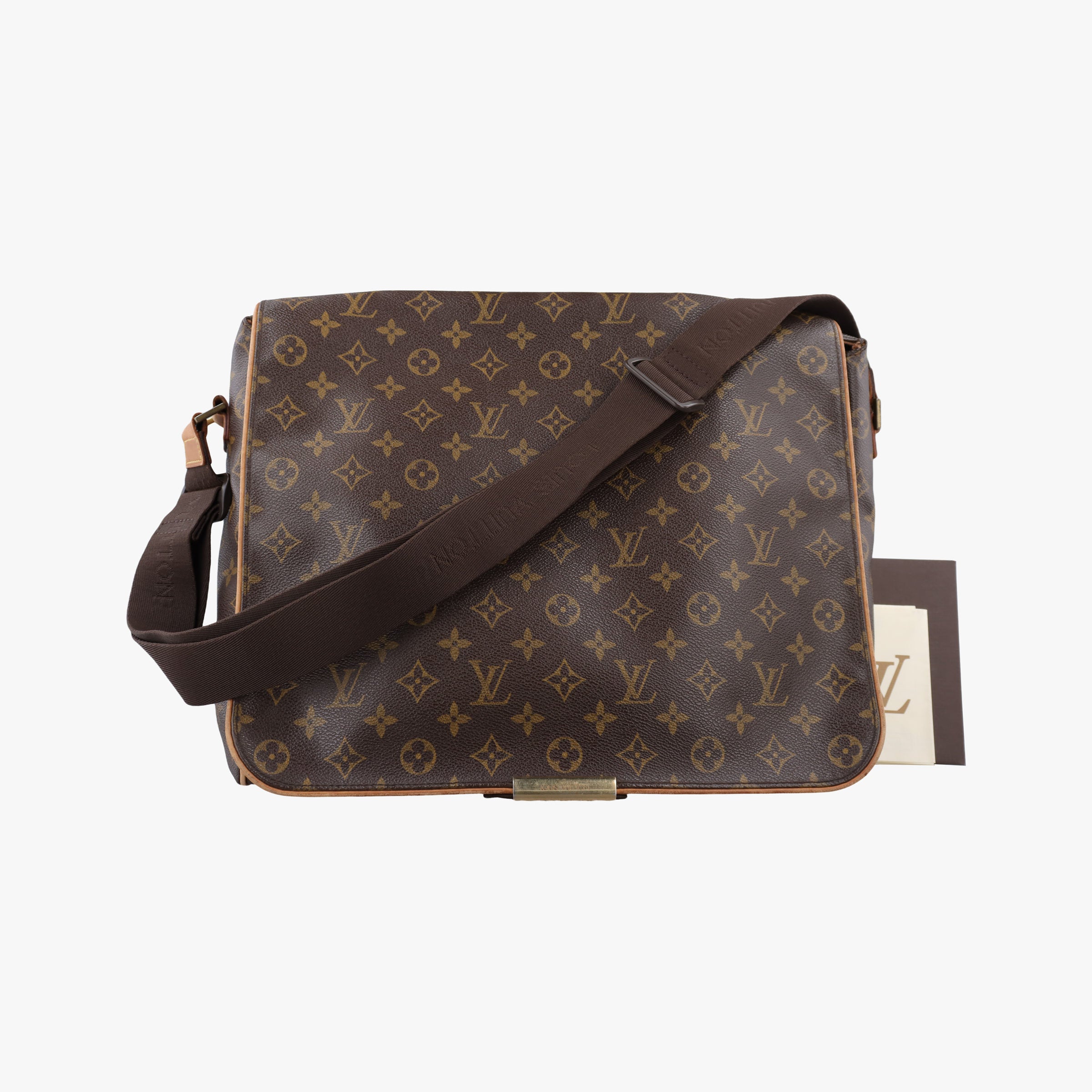 Pre-owned Louis Vuitton ABBESSES brown Monogram Canvas M45257 shoulderbag | stylenewstar