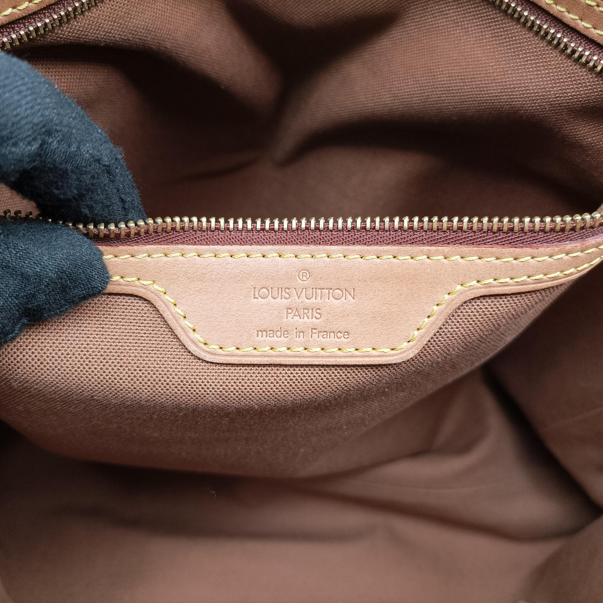 Pre-owned Louis Vuitton ABBESSES brown Monogram Canvas M45257 shoulderbag | stylenewstar