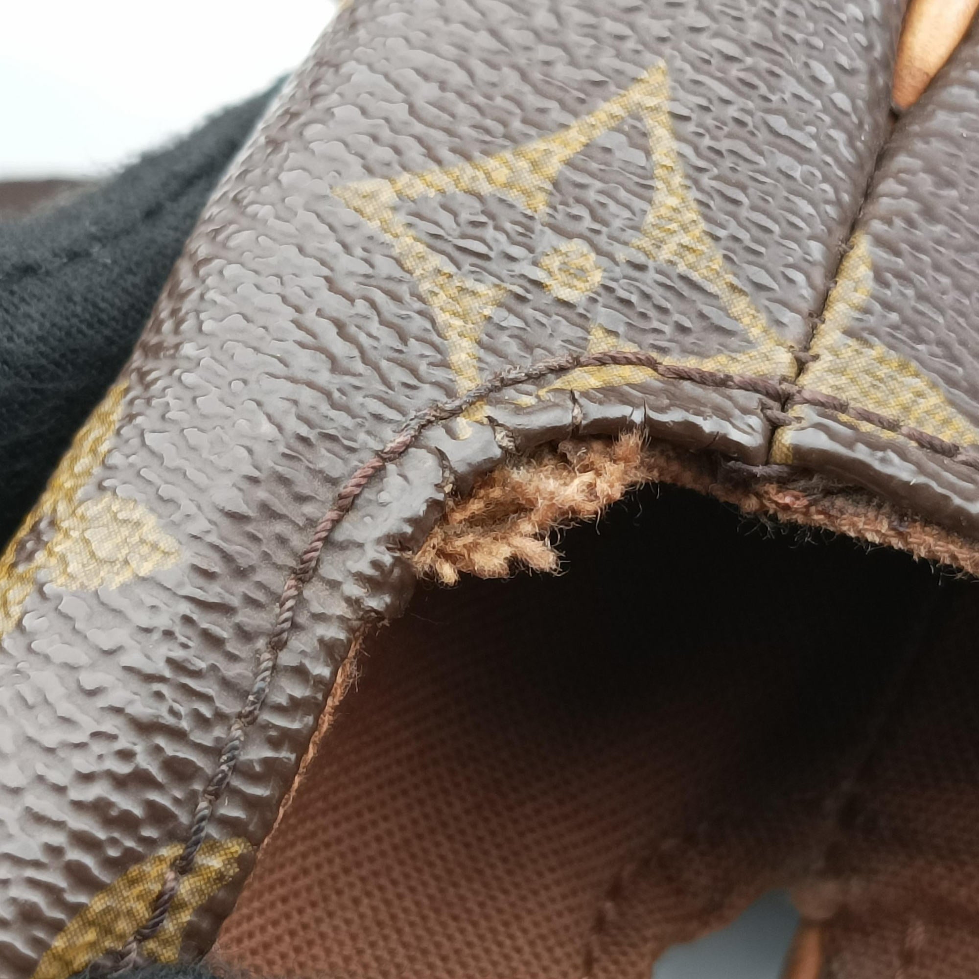 Pre-owned Louis Vuitton ABBESSES brown Monogram Canvas M45257 shoulderbag | stylenewstar