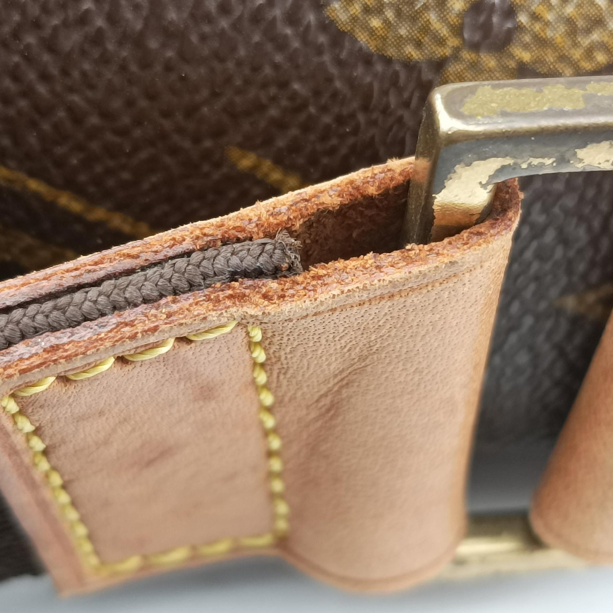 Pre-owned Louis Vuitton ABBESSES brown Monogram Canvas M45257 shoulderbag | stylenewstar