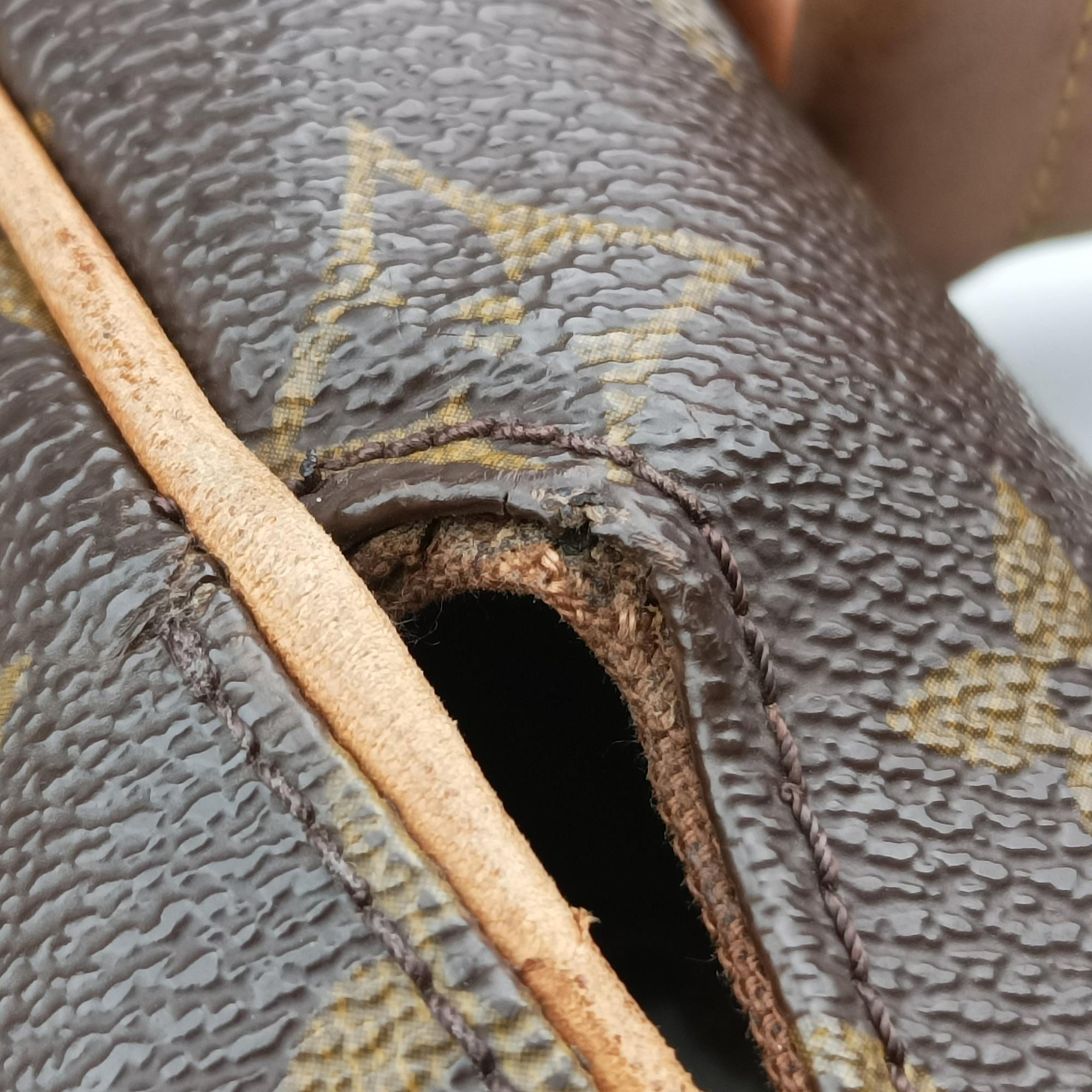 Pre-owned Louis Vuitton ABBESSES brown Monogram Canvas M45257 shoulderbag | stylenewstar