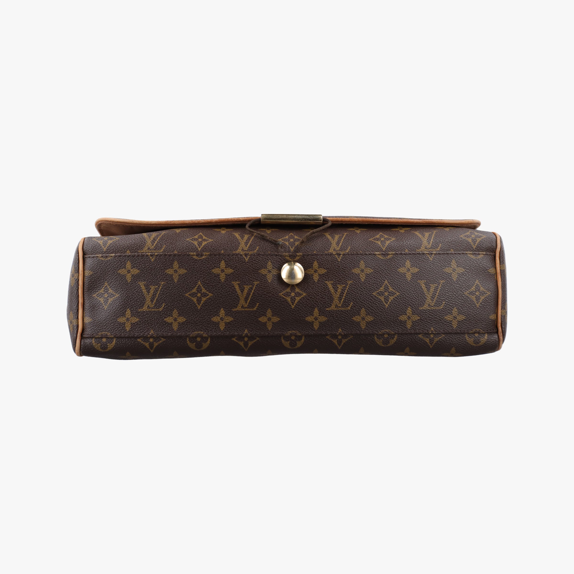 Pre-owned Louis Vuitton ABBESSES brown Monogram Canvas M45257 shoulderbag | stylenewstar