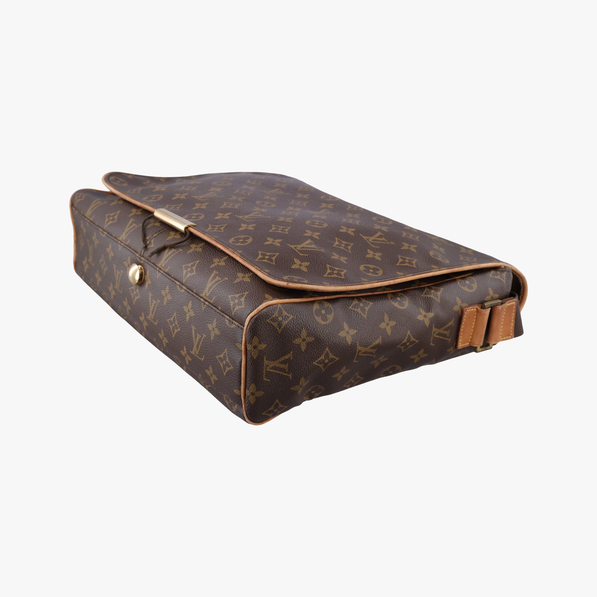 Pre-owned Louis Vuitton ABBESSES brown Monogram Canvas M45257 shoulderbag | stylenewstar