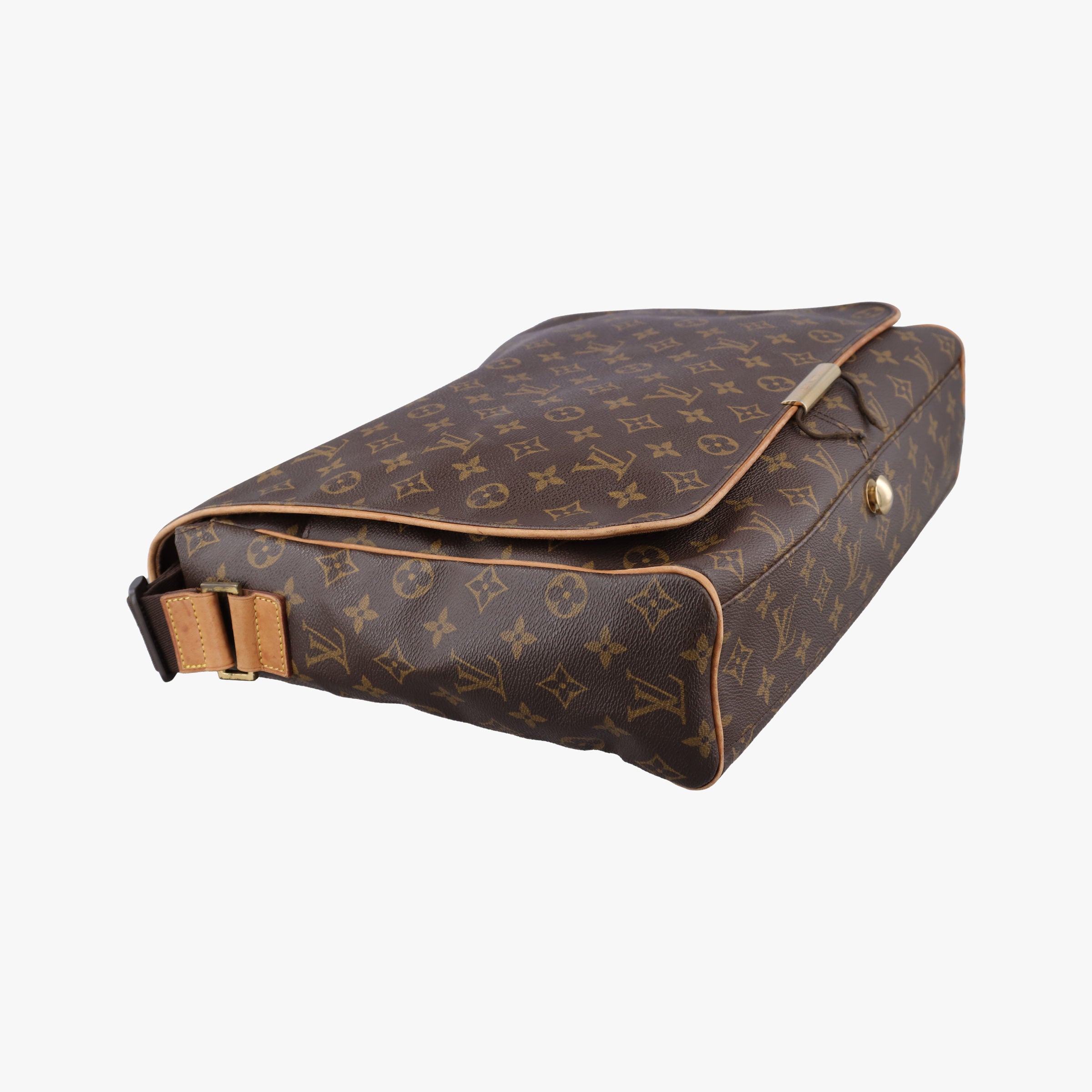 Pre-owned Louis Vuitton ABBESSES brown Monogram Canvas M45257 shoulderbag | stylenewstar