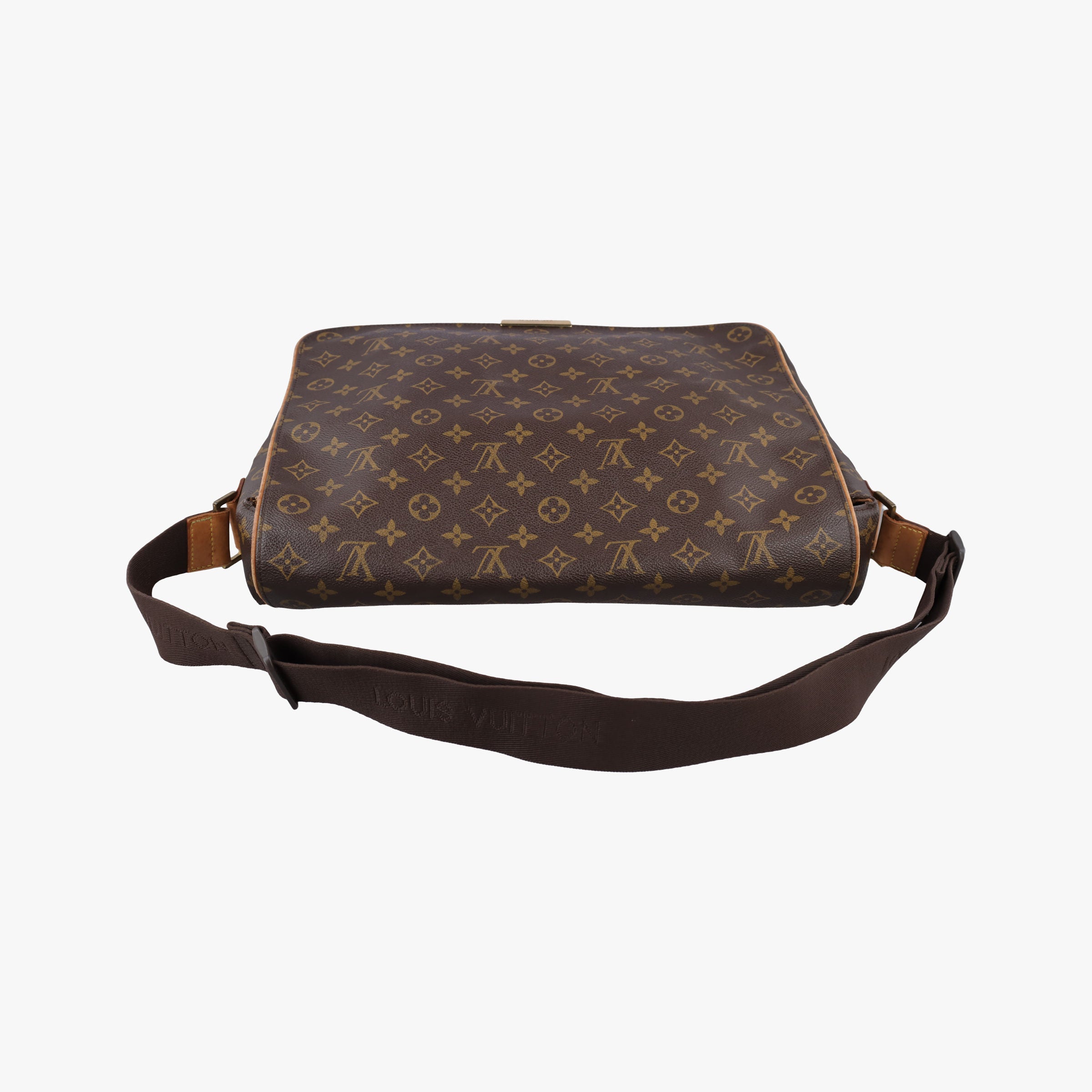 Pre-owned Louis Vuitton ABBESSES brown Monogram Canvas M45257 shoulderbag | stylenewstar
