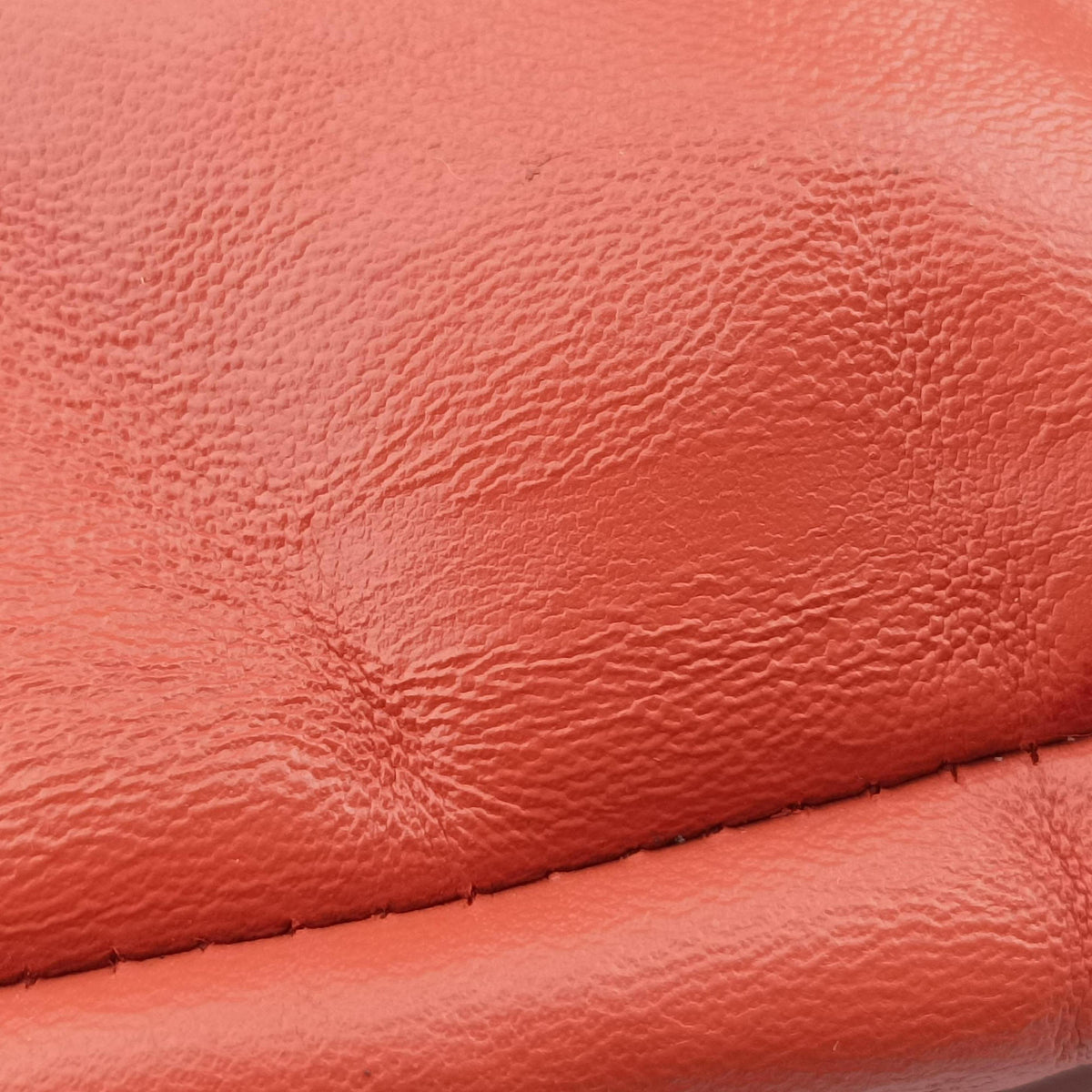 Secondhand Bottega Veneta Intrecciato Orange lambskin  handbag | stylenewstar