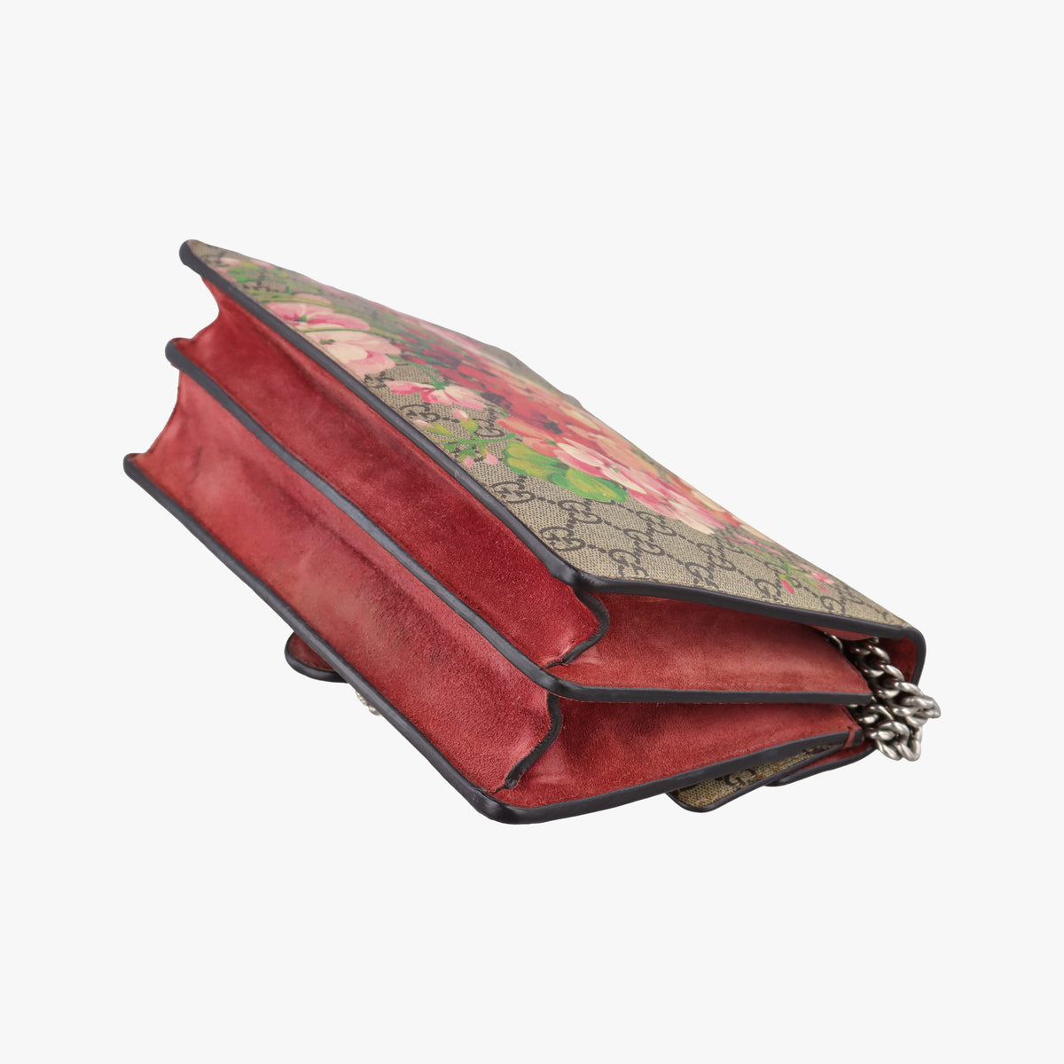 Pre-owned Gucci Dionysus beige×multicolor PVC coated canvas×suede 400249 shoulderbag | stylenewstar