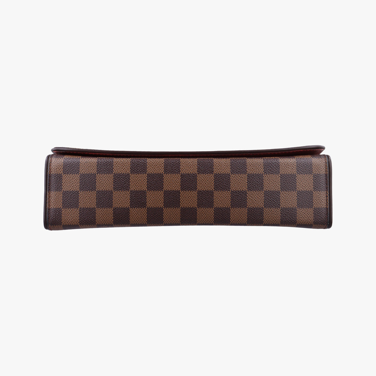 Pre-owned Louis Vuitton Tribeca Long EBENE Damier Canvas N51161 shoulderbag | stylenewstar