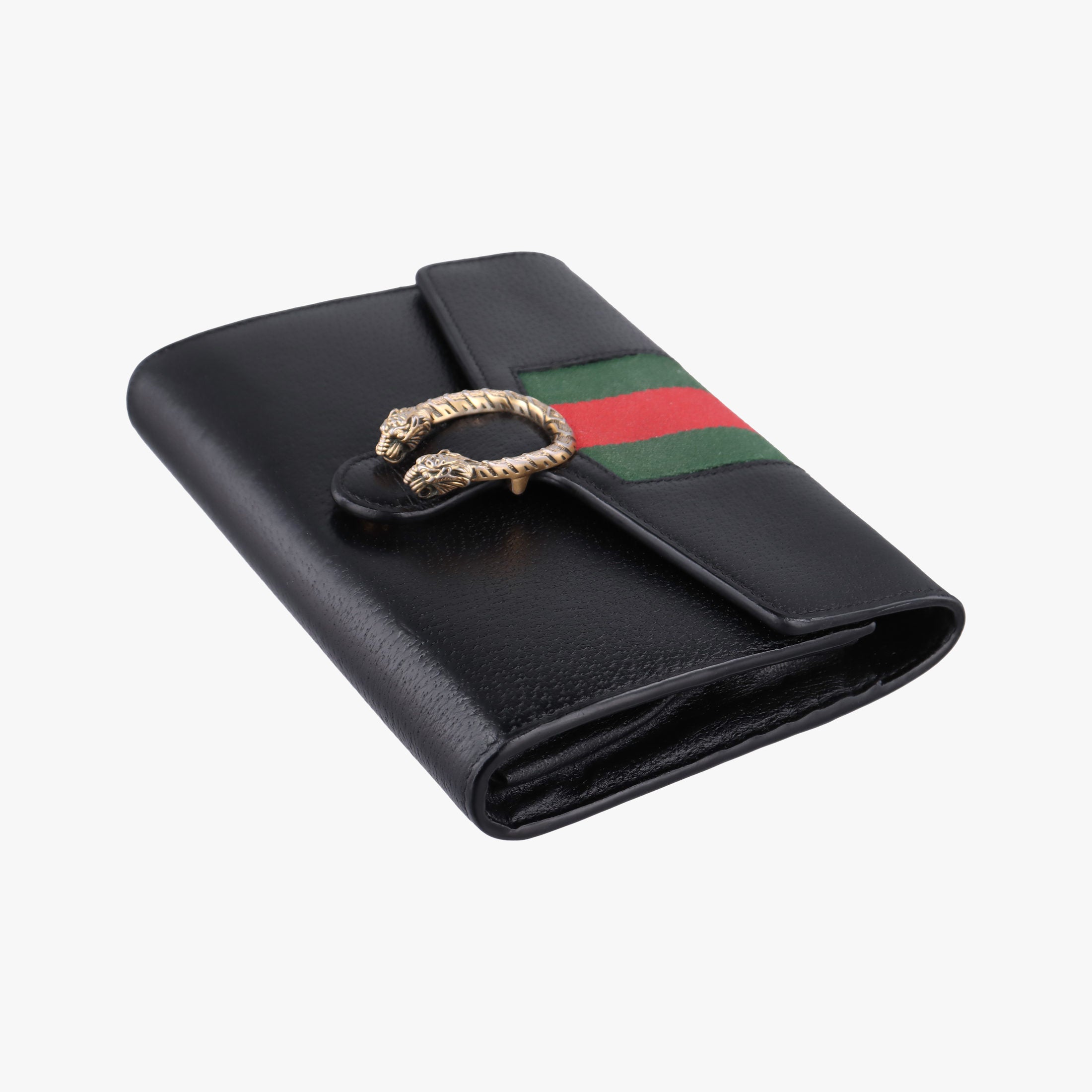 Pre-owned Gucci Dionysus Black Leather 481377 shoulderbag | stylenewstar