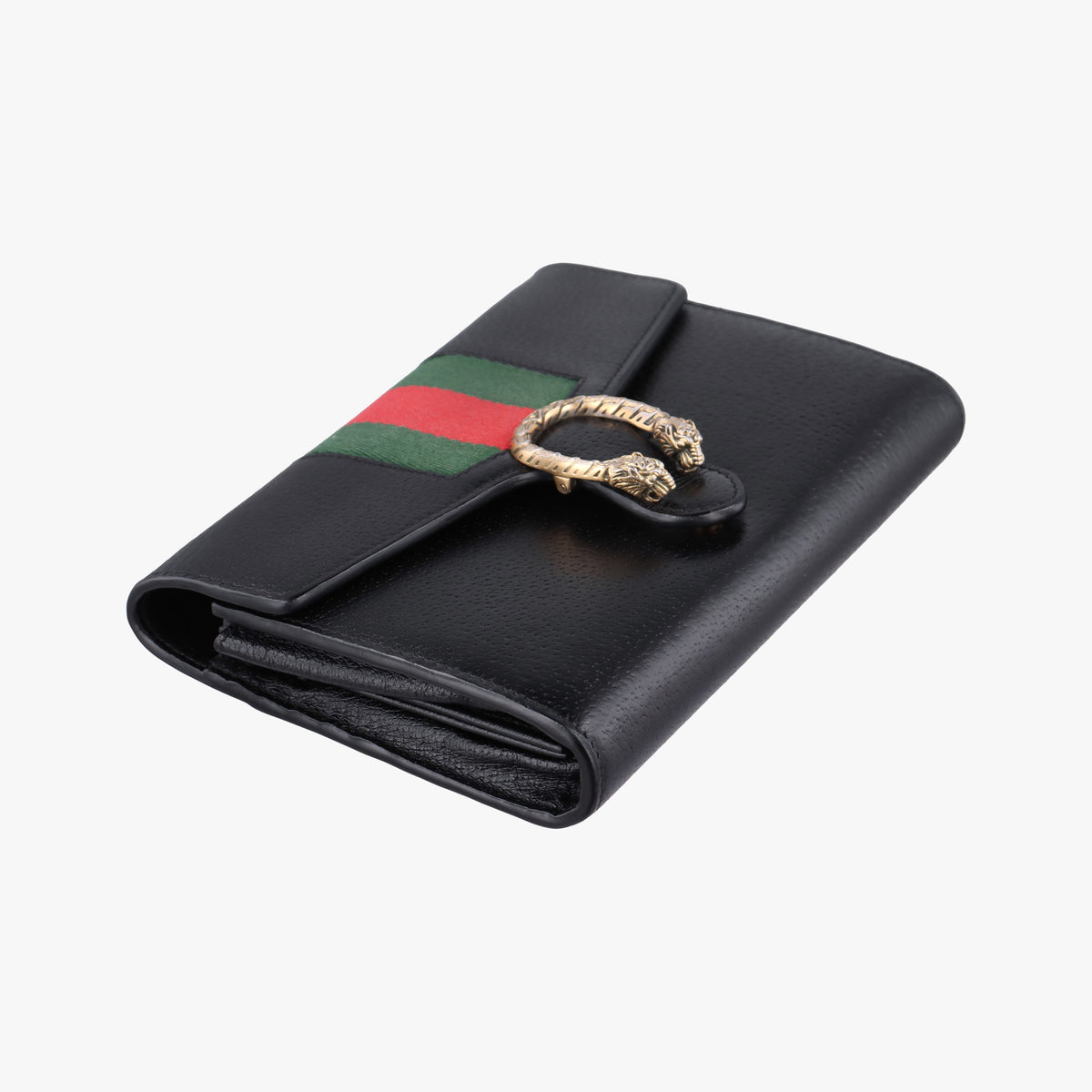 Pre-owned Gucci Dionysus Black Leather 481377 shoulderbag | stylenewstar
