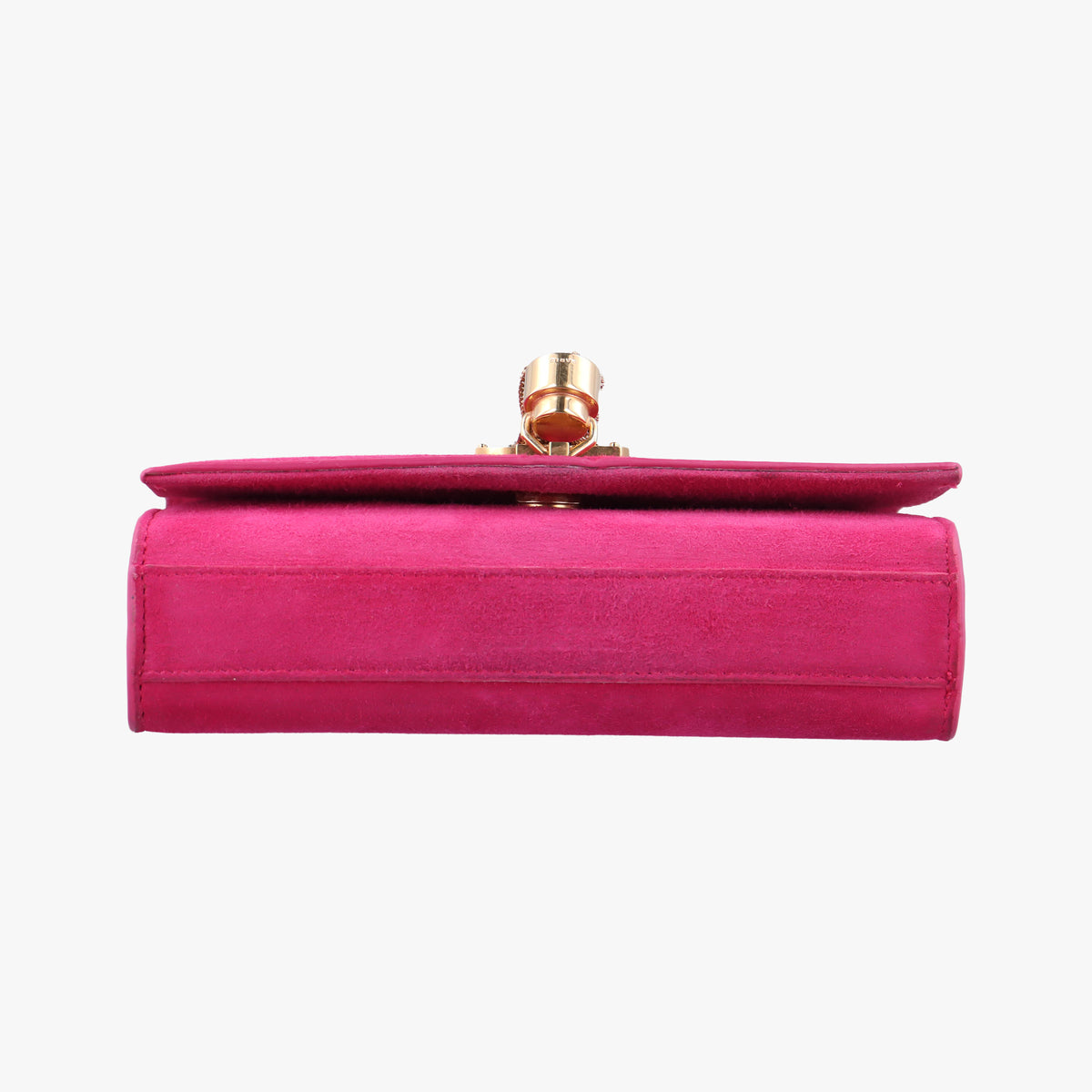 Pre-owned Yves Saint Laurent KATE Rose Suede 354120 shoulderbag | stylenewstar