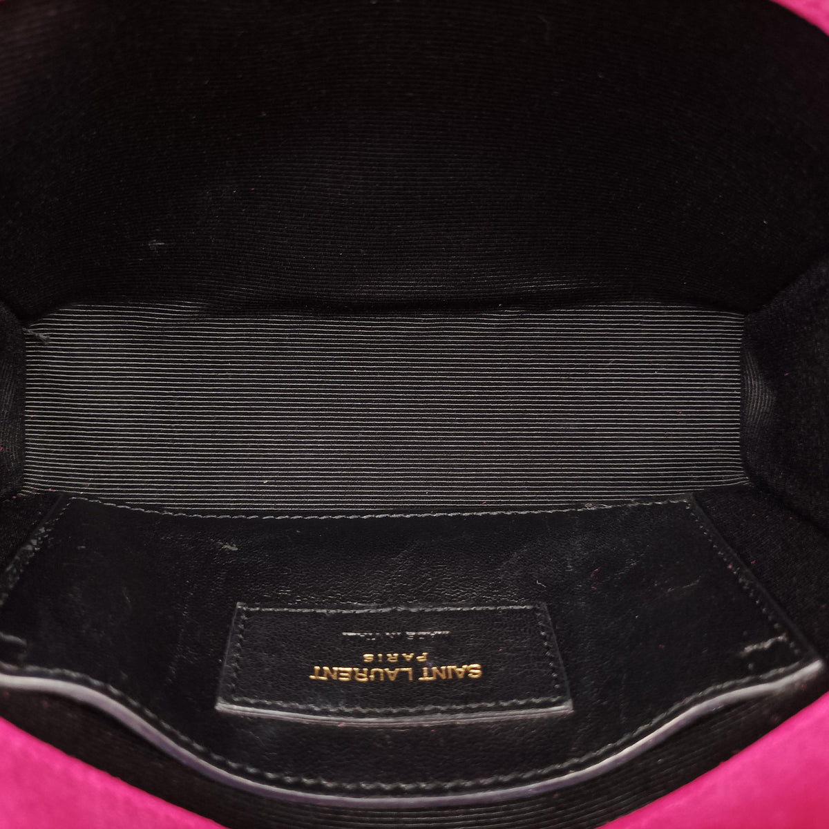 Pre-owned Yves Saint Laurent KATE Rose Suede 354120 shoulderbag | stylenewstar