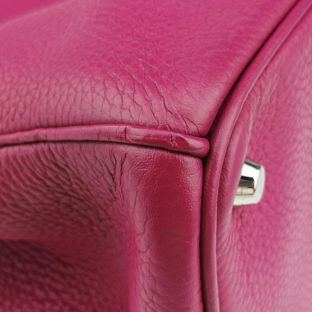 Pre-owned Christian Dior Diorissimo Rose Leather  handbag | stylenewstar